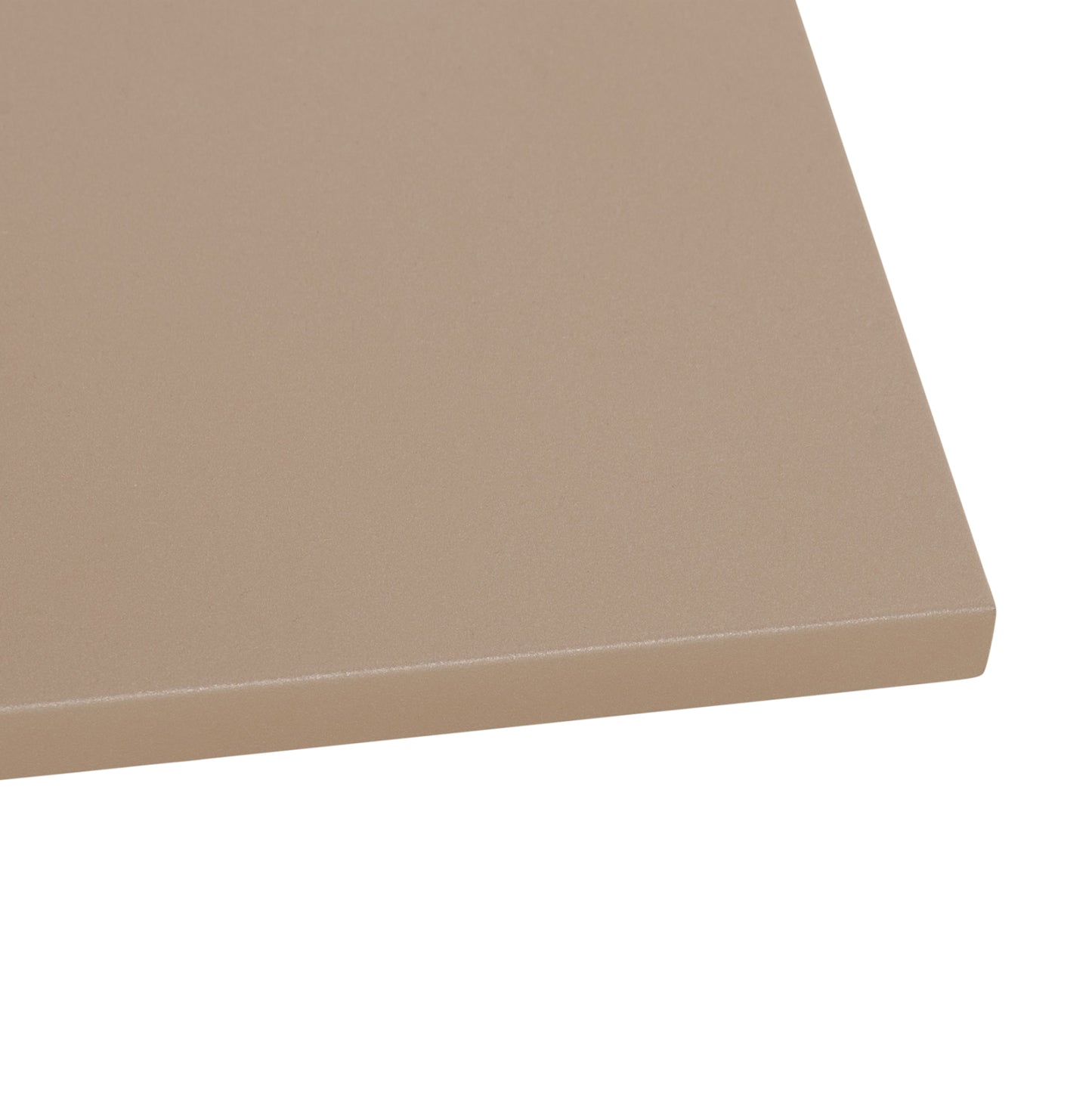 BAR TABLE BASE HM439.25 METAL IN CAPPUCCINO MATTE-HEIGHT ADJUSTERS 46x46x108Hcm.