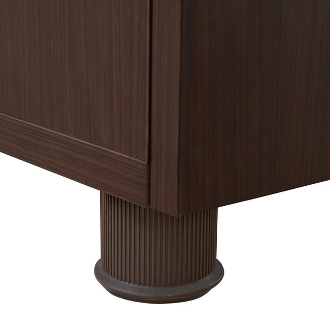 Professional office bookcase in wenge color HM2055.12 80x40x190 cm.