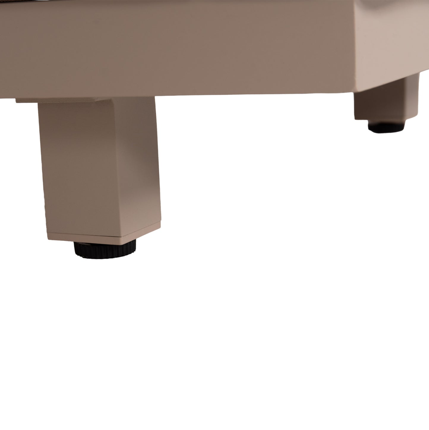 PROFESSIONAL SUNLOUNGER JESSIE HM10714.04 CAPPUCCINO ALUMINUM-BEIGE CUSHION 200x71x79Hcm.