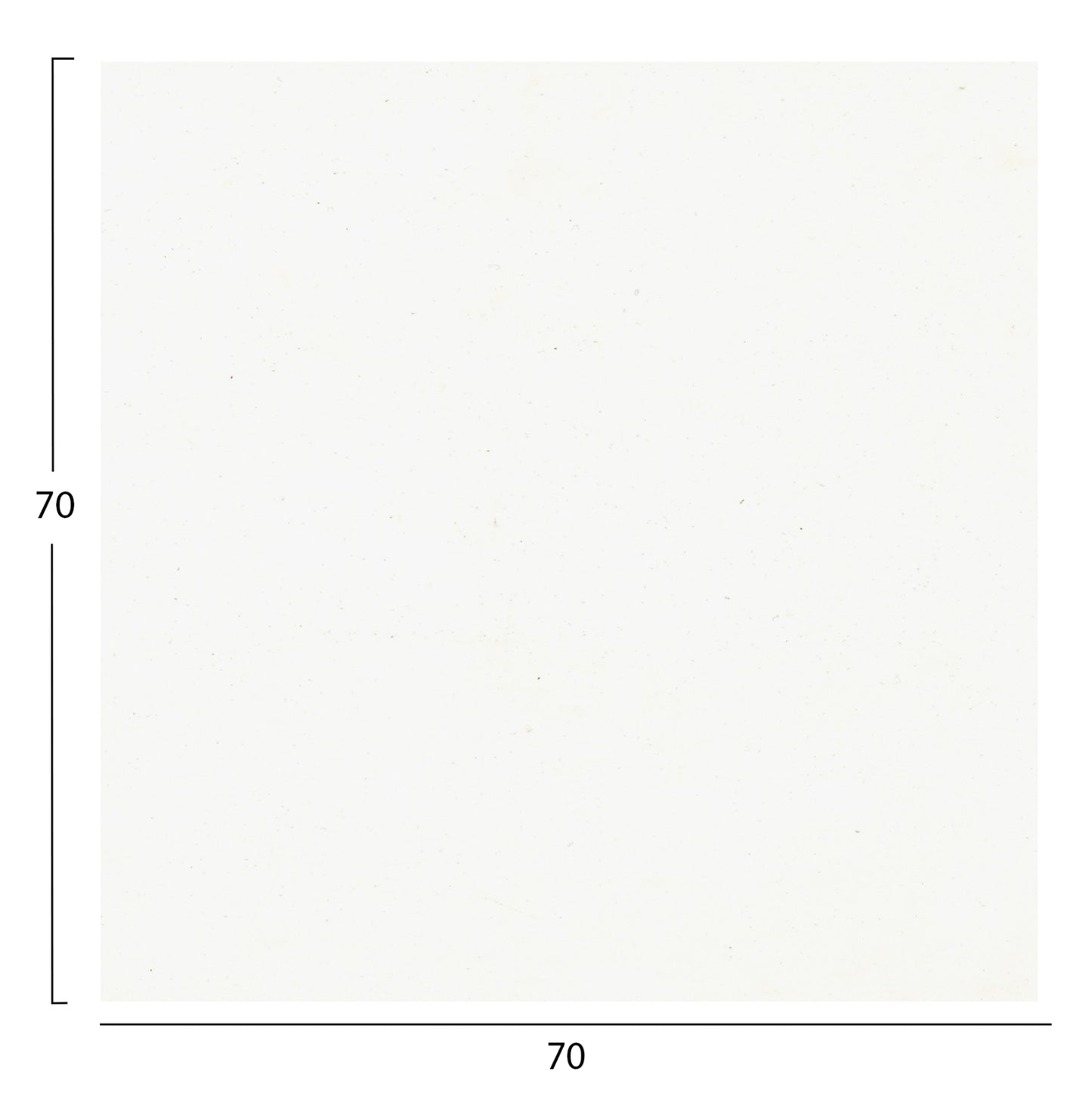 SQUARE HPL TABLETOP HM5838.22 WHITE 70x70cm.