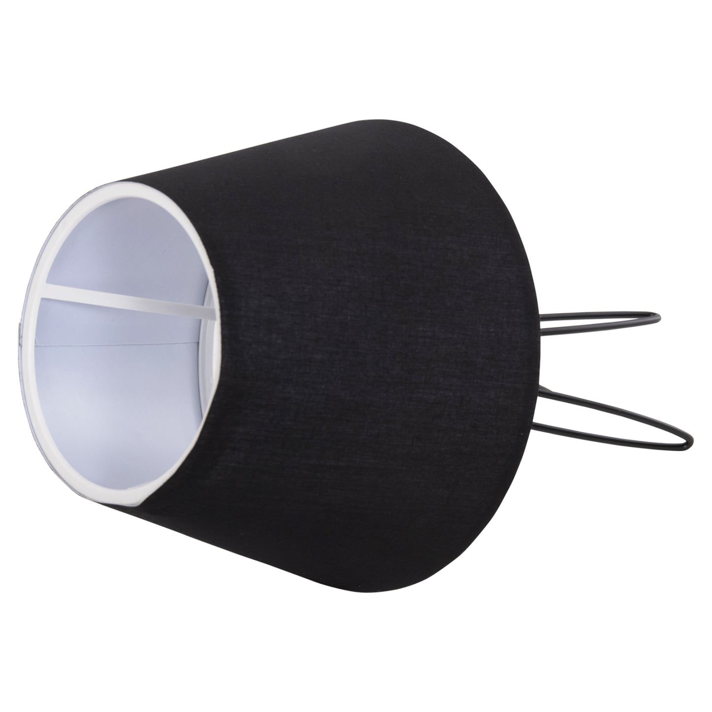 TABLE LAMP LIVO HM4708.01 BLACK WITH TRIPOD METAL BASE Φ22x36Hcm.