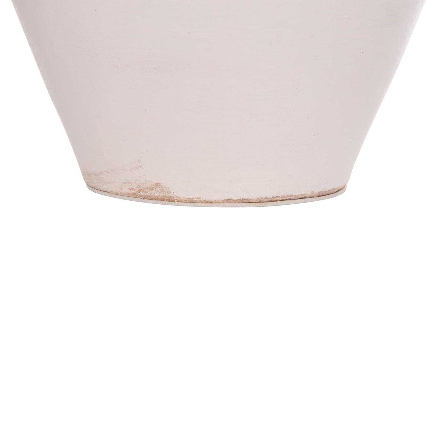 DECORATIVE VASE (AMPHORA) FEAX HM4676.02L TERRACOTA IN WHITE--35x35x58Hcm.