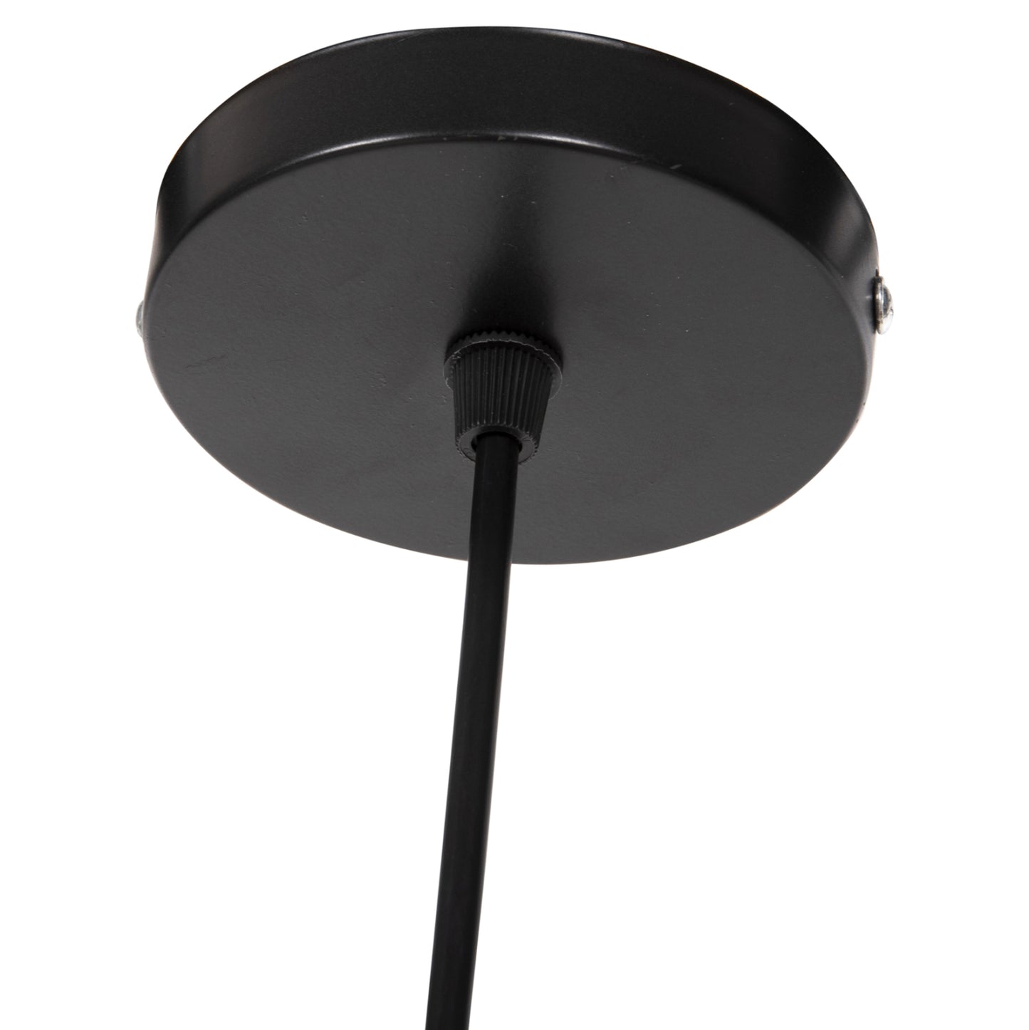 CEILING PENDANT SPHERICAL WITH FRINGES ABACA FIBERS IN NATURAL COLOR Φ28x32-120Hcm.HM7805