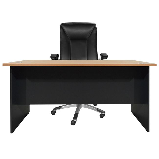 Professional office 150x75x75 HM2016.01 Grey-Oak