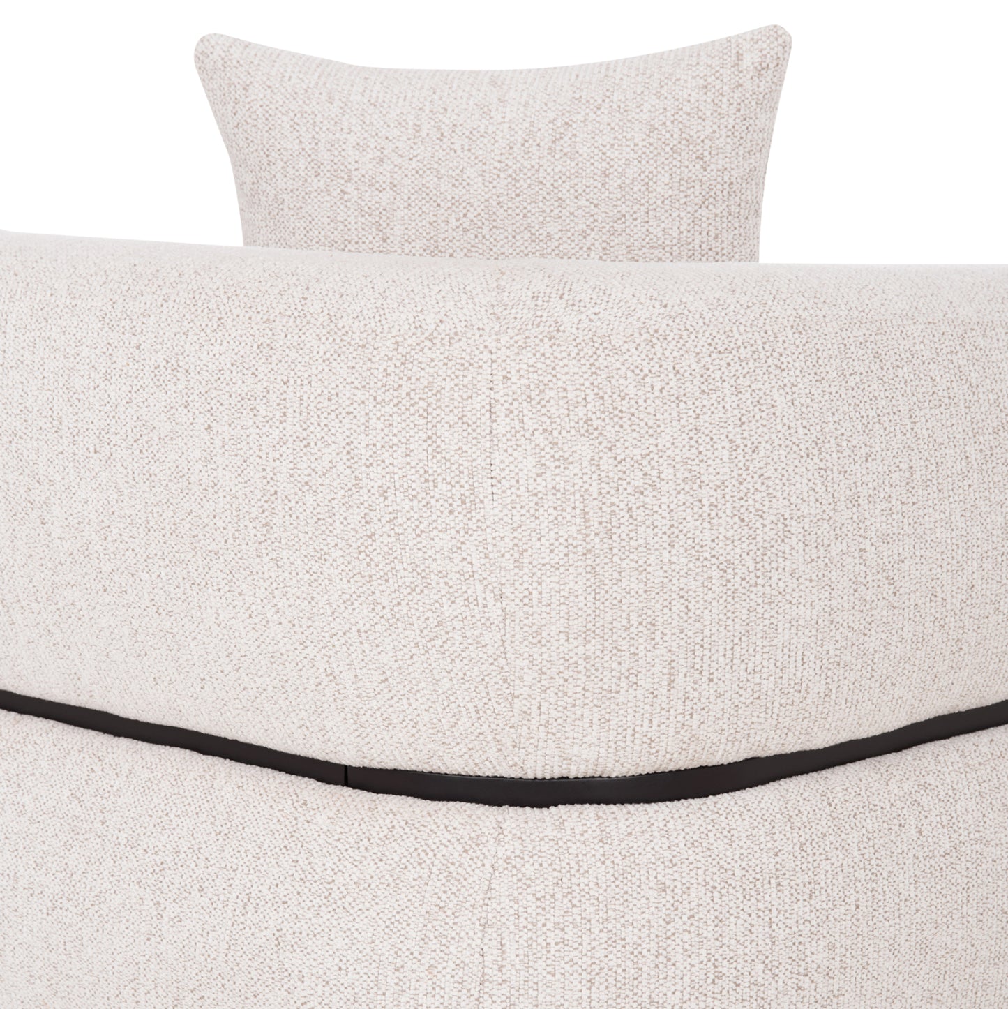 SOFA 2-SEATER ARCTIS HM3328.02 LIGHT BEIGE FABRIC 169x88x88Hcm.