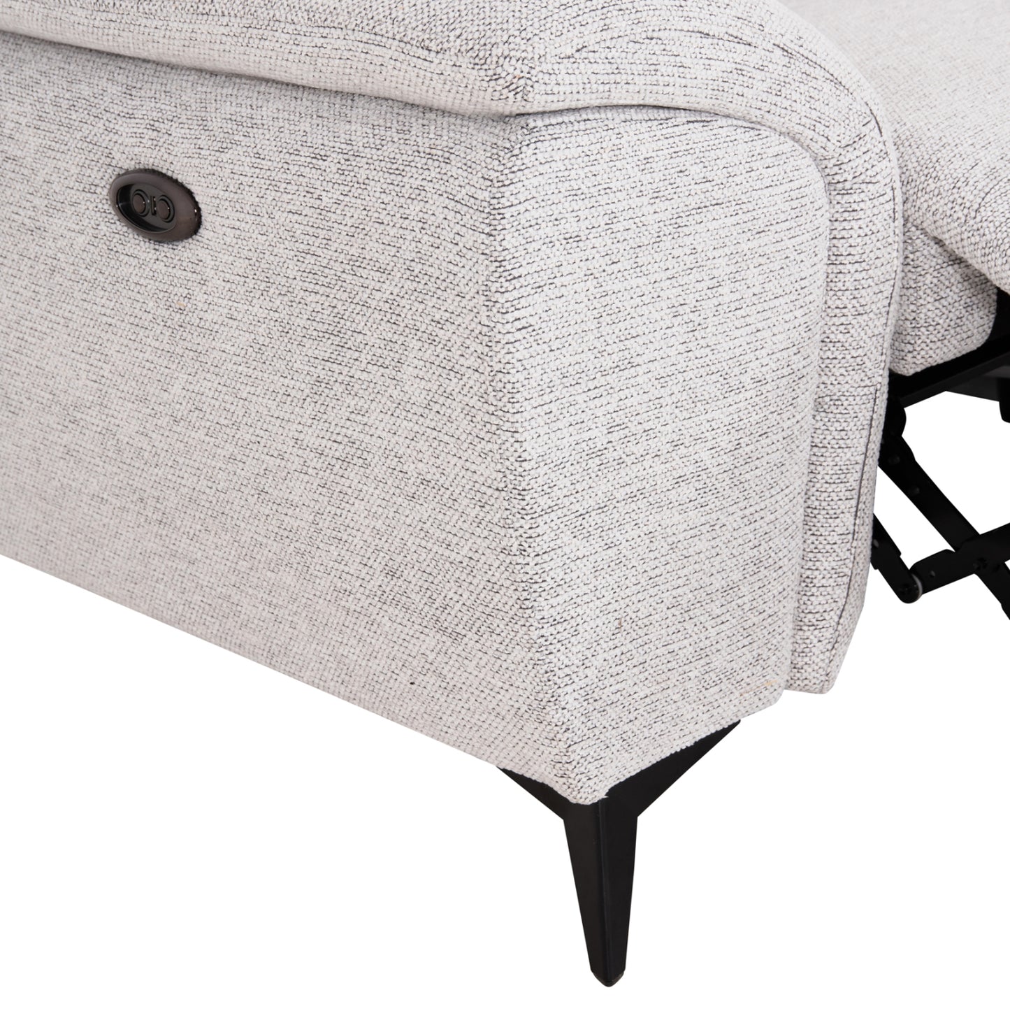 SOFA RIGHT CORNER-RECLINE & STORAGE SPACE RESTRO HM3339.02R BEIGE FABRIC 290x220x80Hcm.
