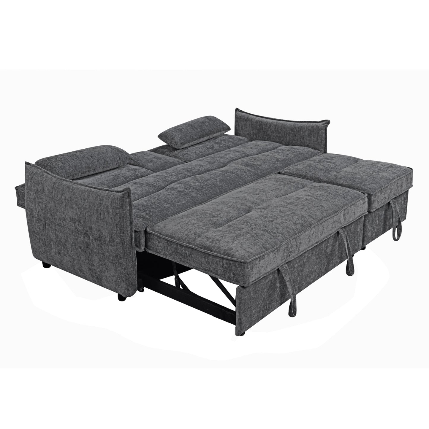 SOFABED MULTIFORM 2-SEATER VELAR HM3305.01 GREY FABRIC 208x86x85Hcm.