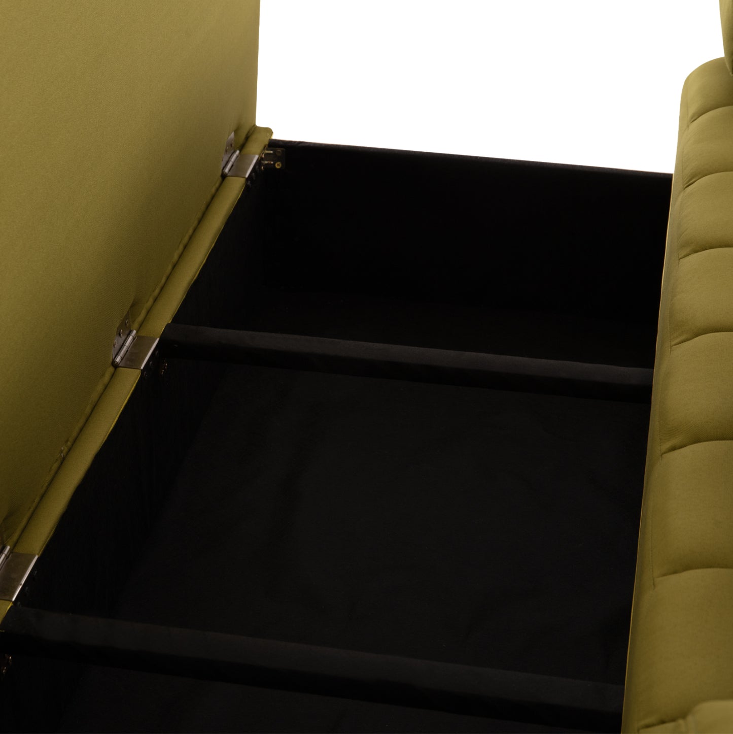 SOFA-BED 3-SEATER KEND HM3313.07 FABRIC IN LIGHT GREEN 188x85x82Hcm.