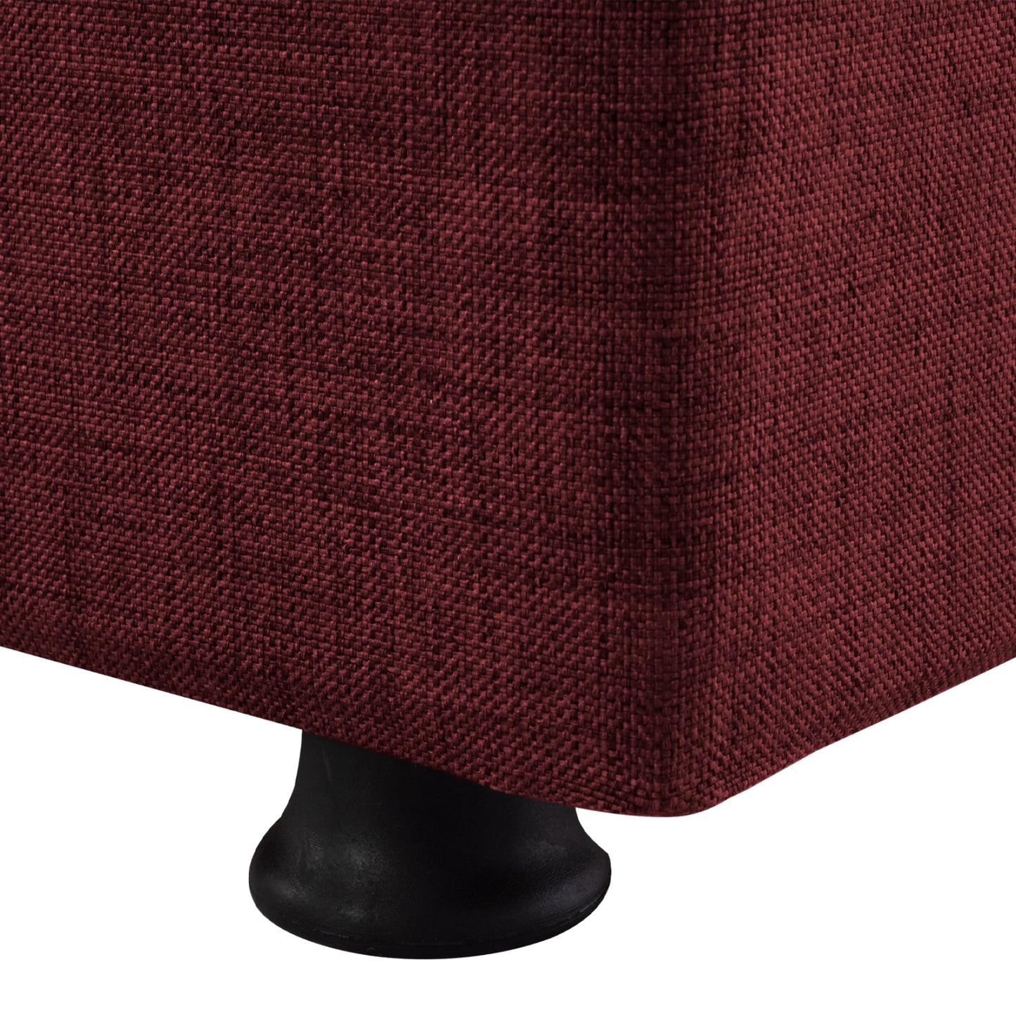 ANDRI HM3239.06, SOFA-BED, 3 SEATER, RED FABRIC