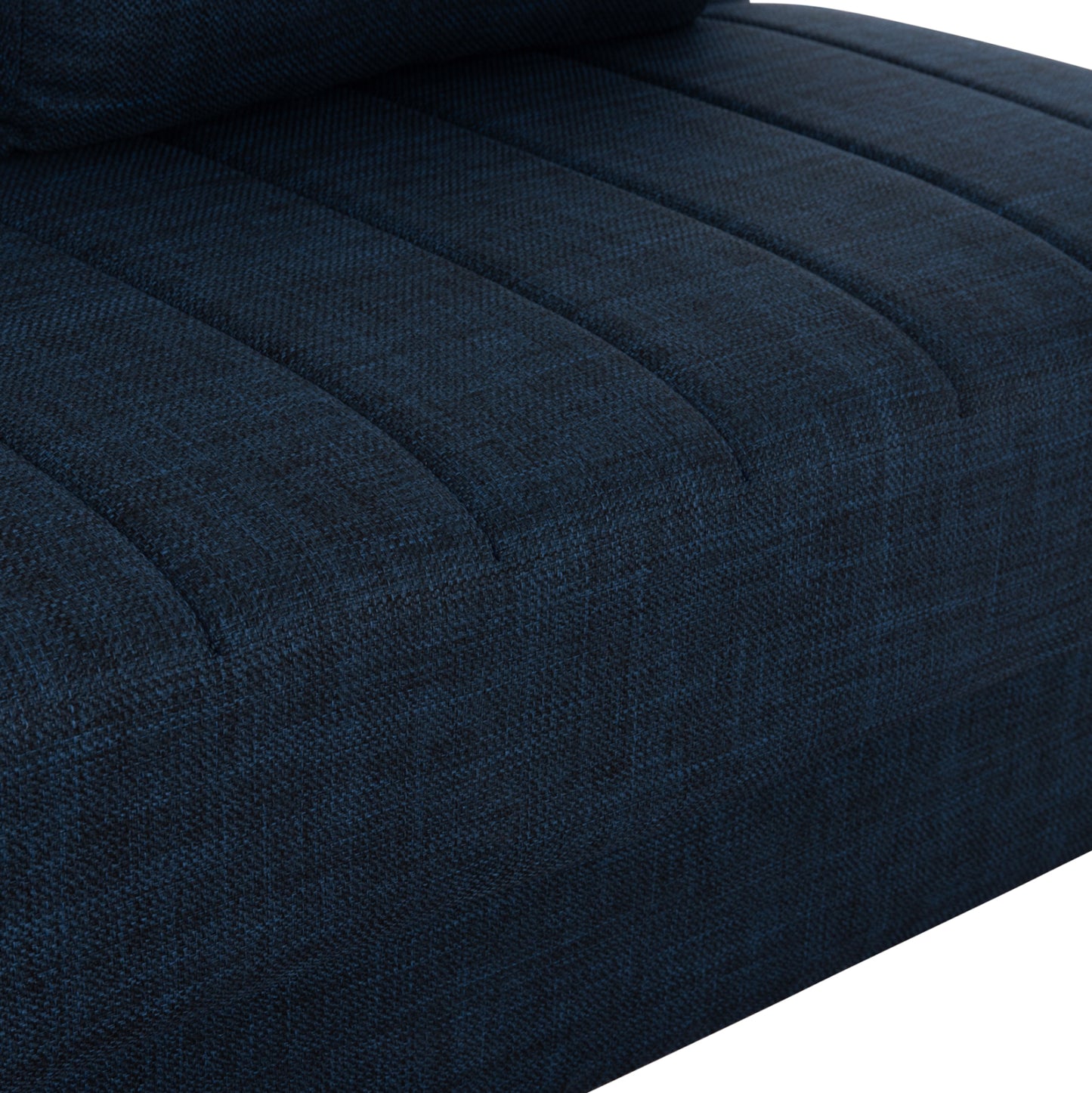 ANDRI HM3239.07, SOFA-BED, 3 SEATER, BLUE FABRIC- 180x83x74Η