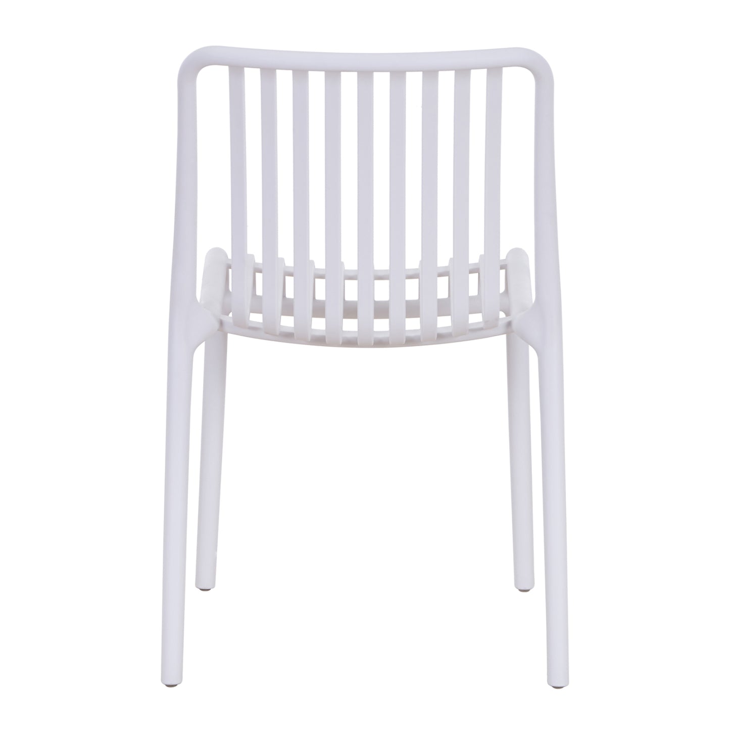 CHAIR OUTDOOR CONVEE HM6104.01 POLYPROPYLENE IN WHITE 48x56x79Hcm.