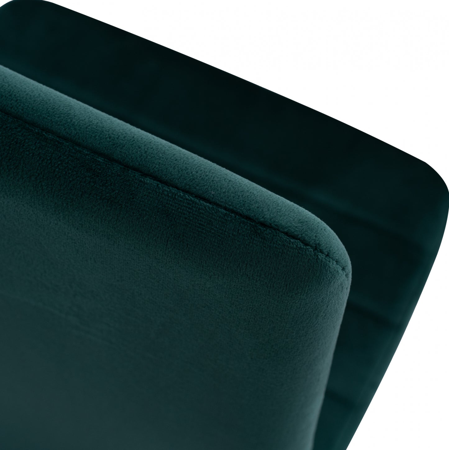 METAL CHAIR HM0037.33 GREEN VELVET WITH METAL FRAME K/D