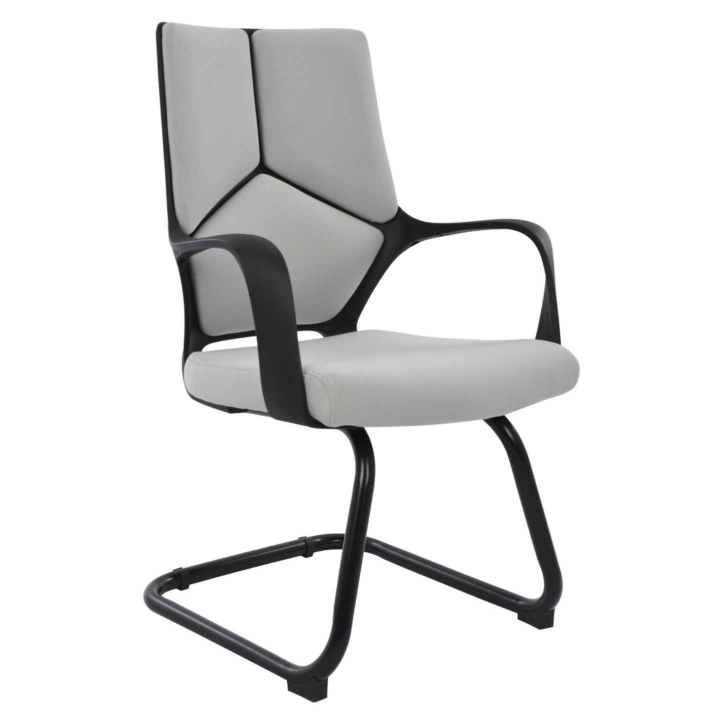 Conference chair HM1074.21 Grey and Black frame 64x60x94,5 cm