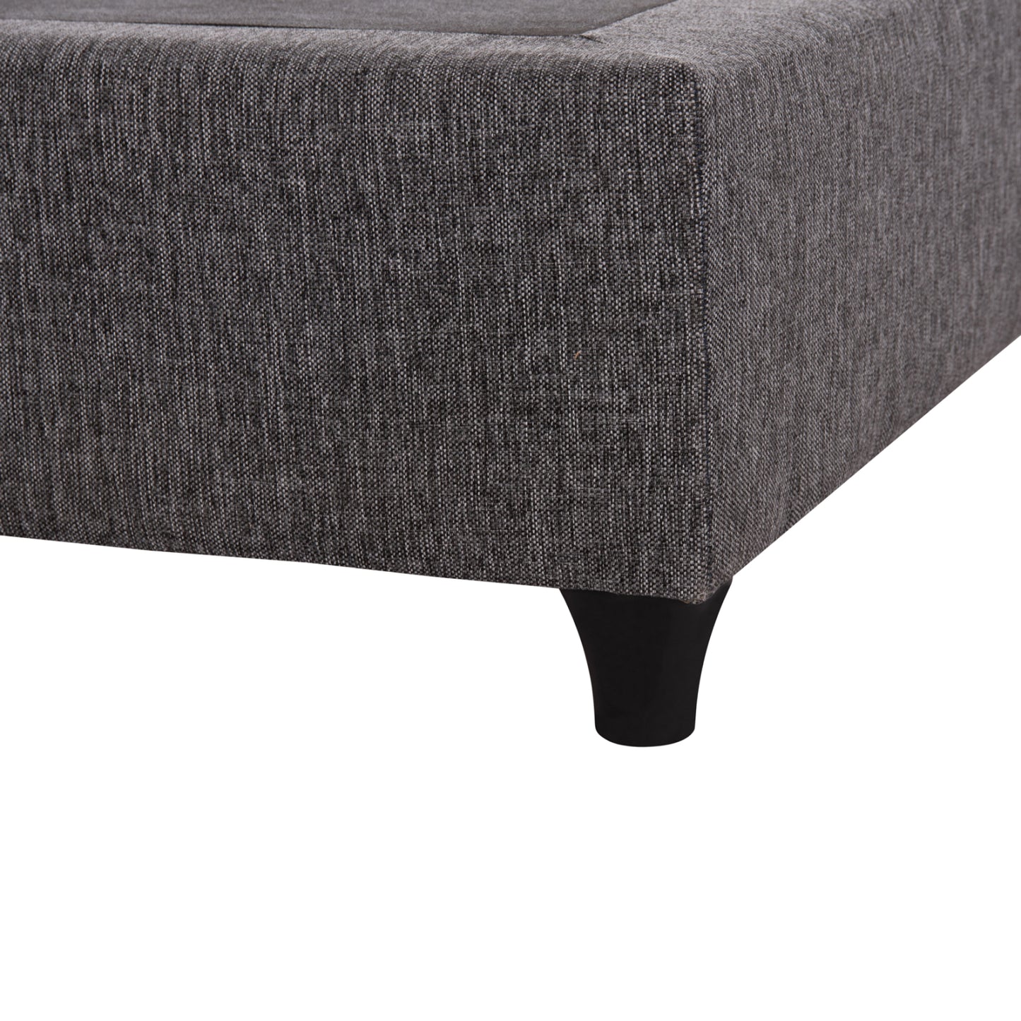 SUBSTRATE BED SIGGY HM721.10 NO STORAGE SPACE--GREY FABRIC--FOR MATTRESS 80x200cm.