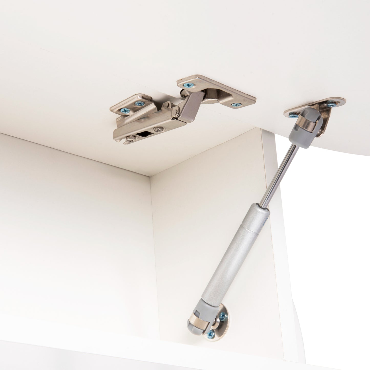 ENTRYWAY HANGER WITH CABINET SHELF STOR HM18078.01 MELAMINE IN WHITE 84x15.5x28.5Hcm.