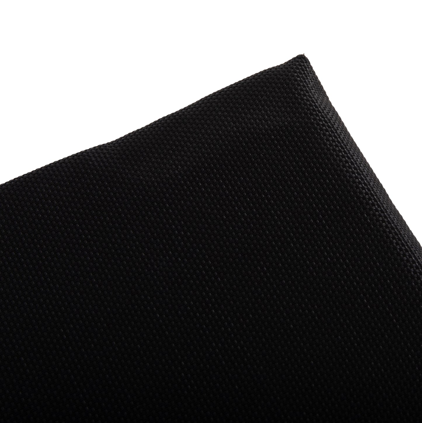CHAIR CUSHION BOGI HM6240 TEXTILENE IN BLACK COLOR--43x41x3.5 (thickness)cm.