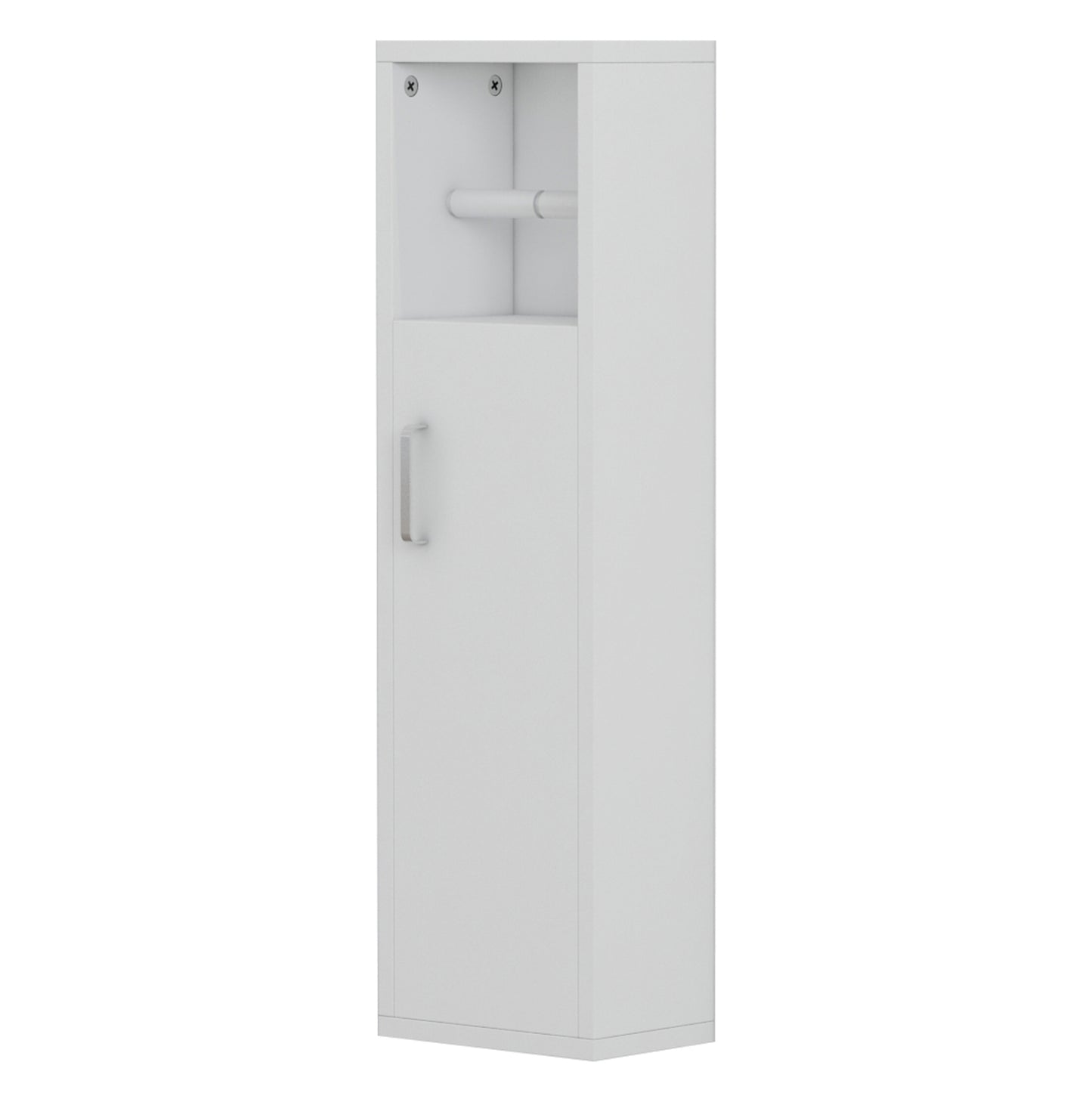 BATHROOM CABINET DAMIEN HM9025.12 MELAMINE IN WHITE COLOR 20x13x70Hcm.