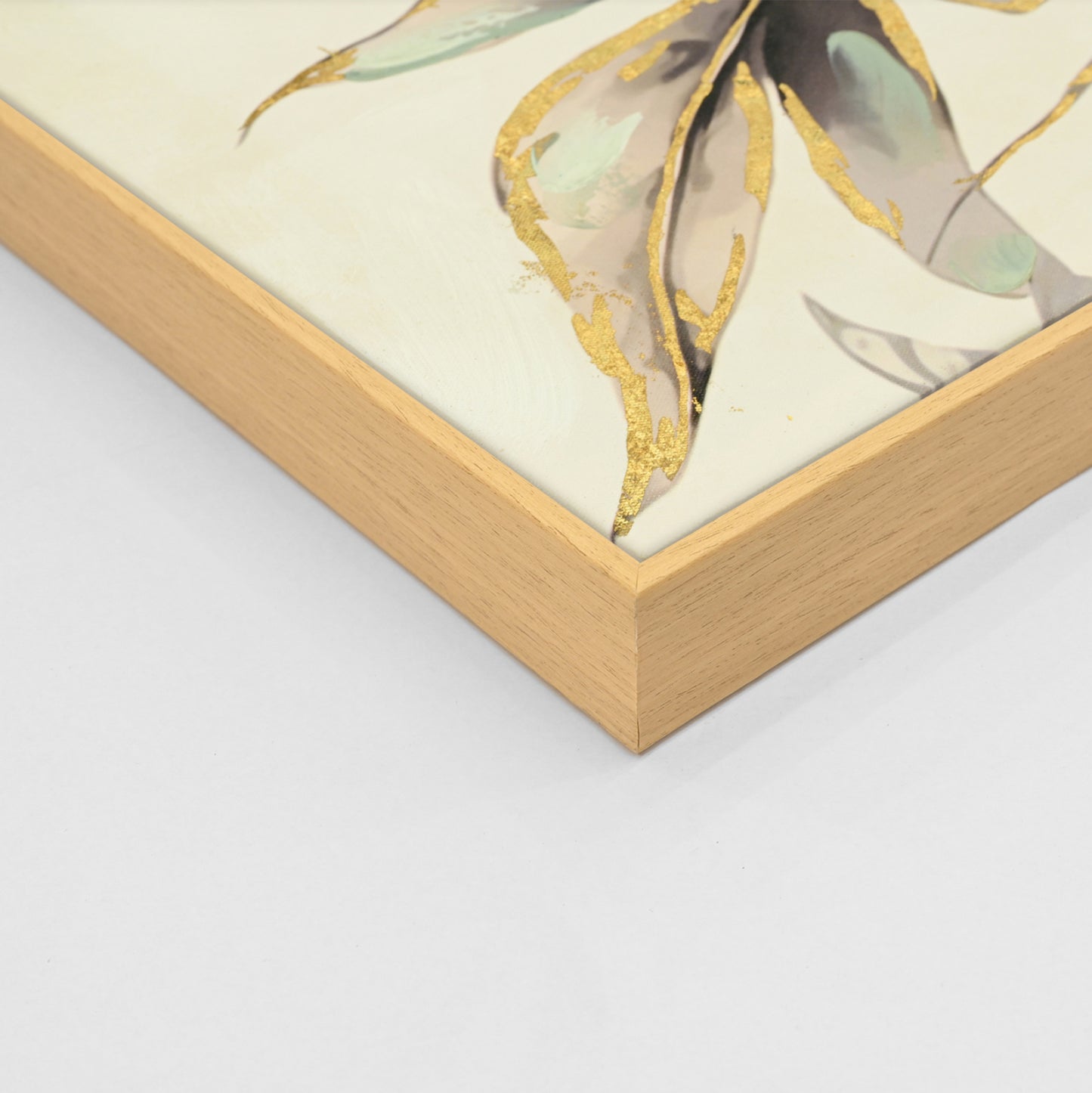 WALL PAINTING TROPICO ΗΜ4541 BEIGE PS FRAME-PRINTED CANVAS 102x4,5x72Hcm.