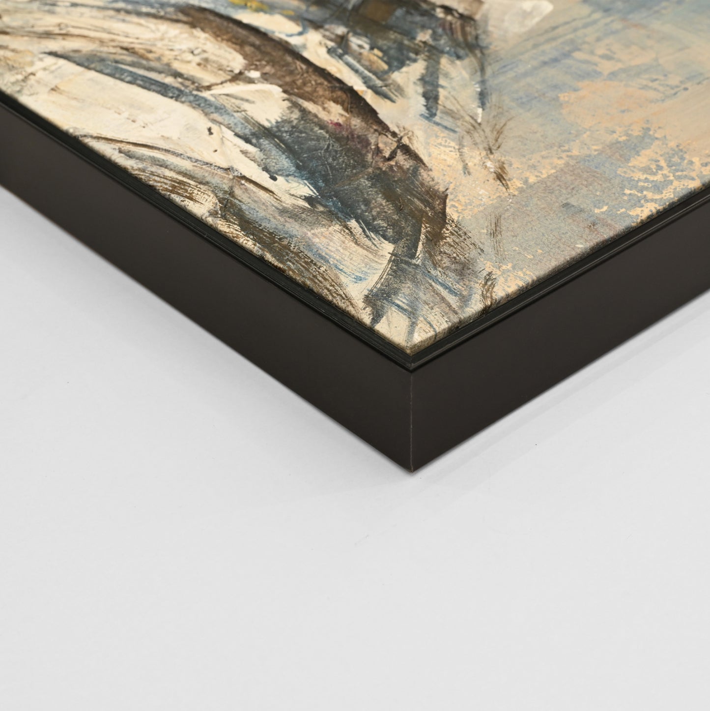 WALL PAINTING MARIP HM4544 BLACK PS FRAME-PRINTED CANVAS 102x4,5x102Hcm.