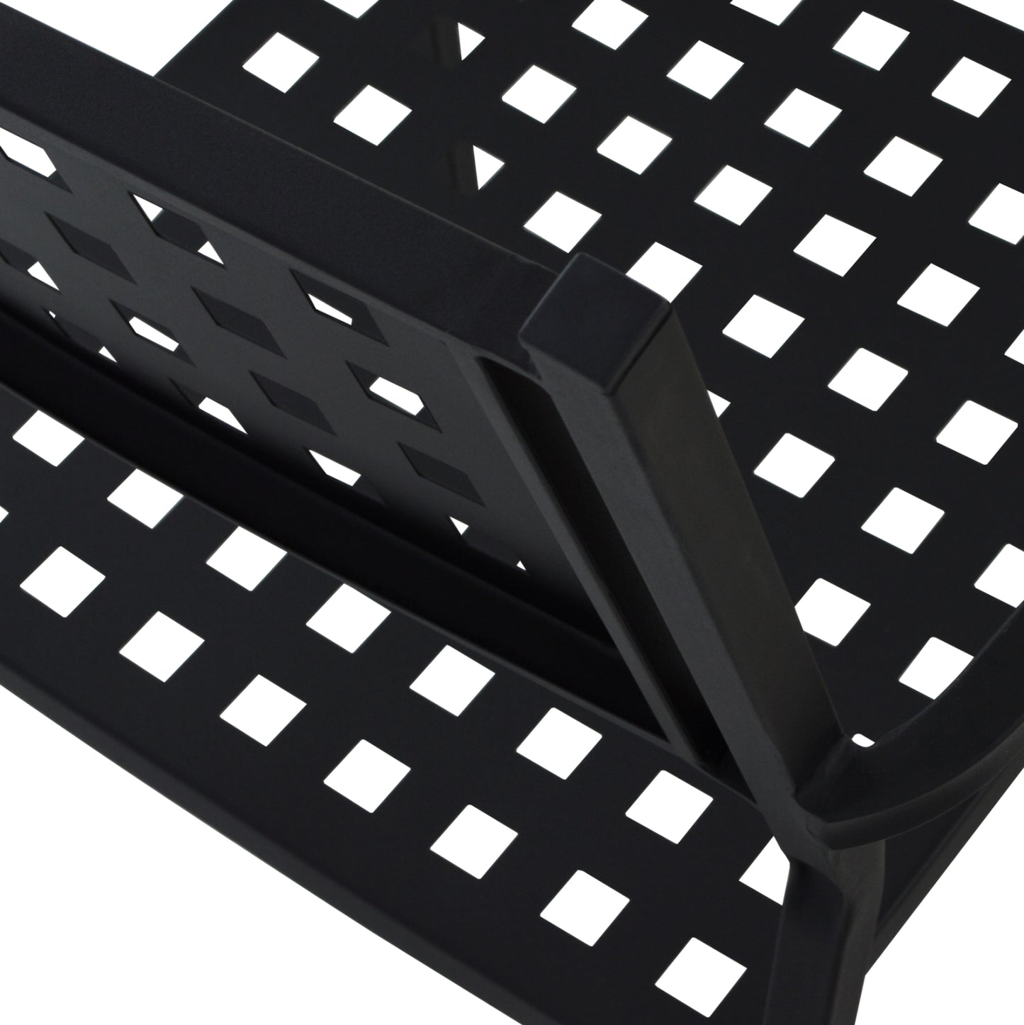 Armchair Metallic HM5031.01 Zeta in black matte 54x51x84Hcm