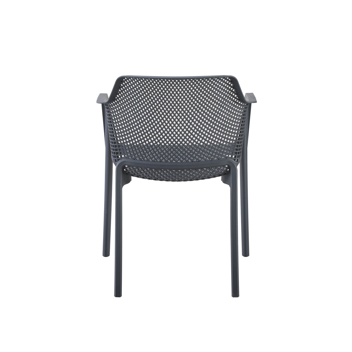 ARMCHAIR POLYPROPYLENE JOHN HM6103.03 GREY 59x58x79.5Hcm.