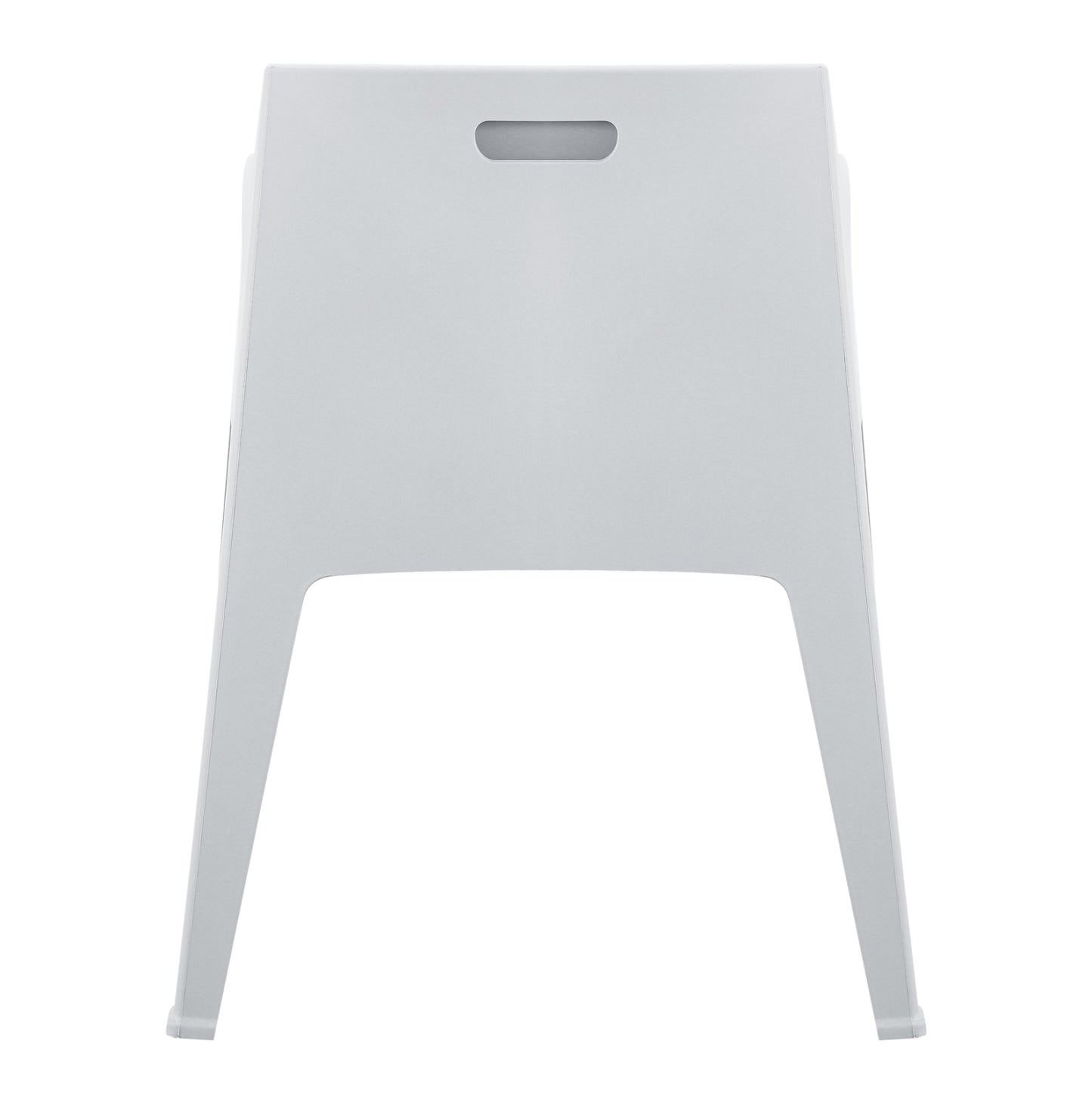 POLYPROPYLENE ARMCHAIR SLEEK HM6370.01 WHITE 68x63x82.5Hcm.