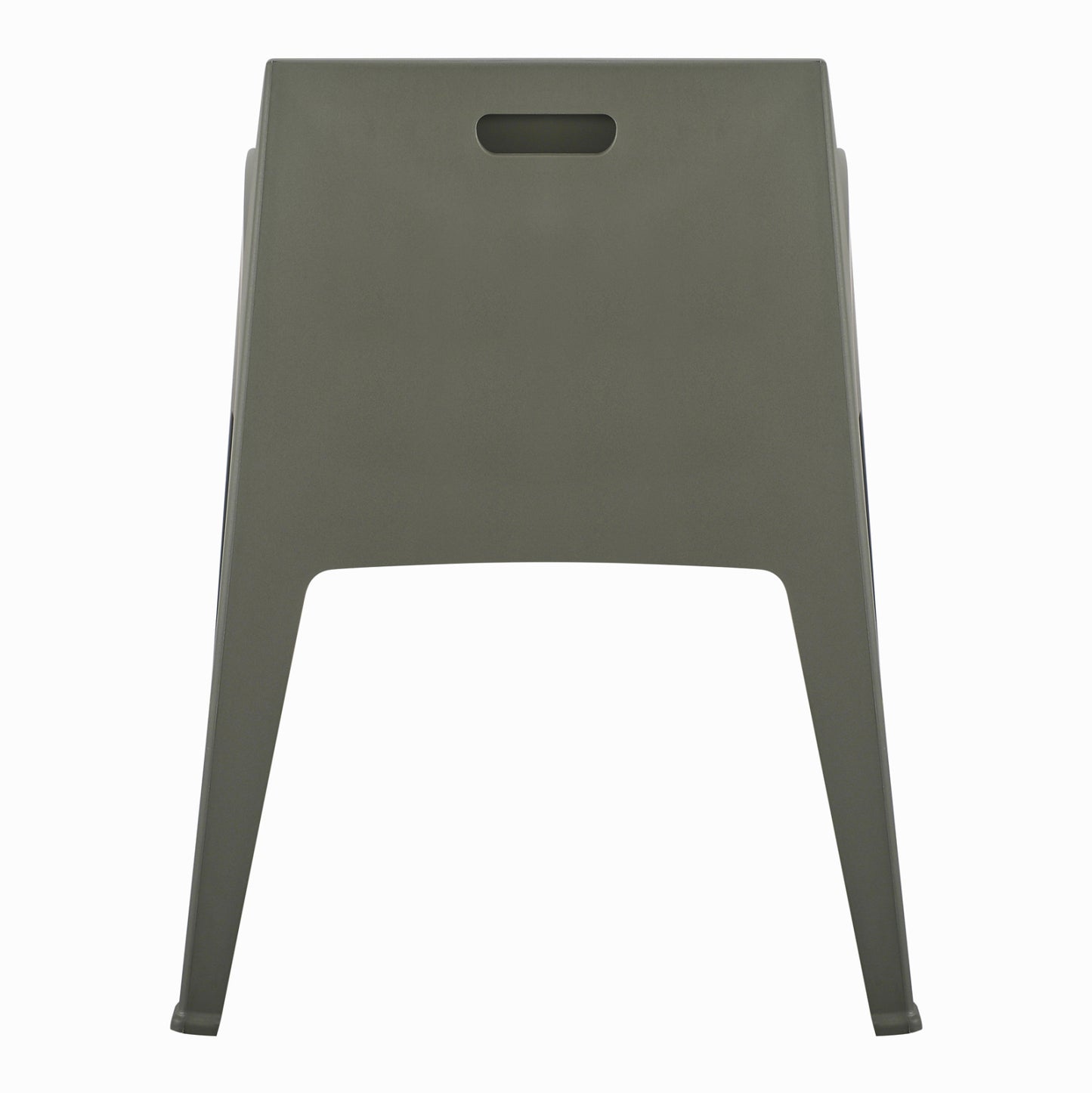 POLYPROPYLENE ARMCHAIR SLEEK HM6370.05 DARK OLIVE GREEN 68x63x82.5Hcm.