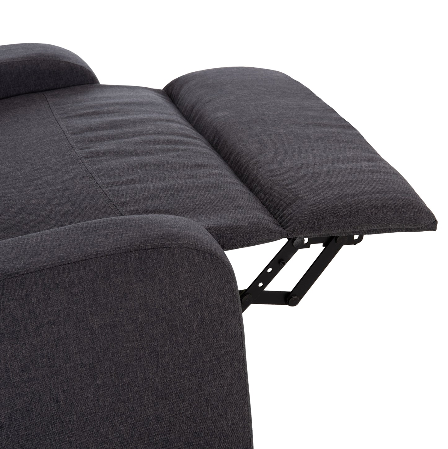 ARMCHAIR WITH PUSH-BACK RELAX MECHANISM DROSEN HM3299.01 GREY FABRIC 68x80x93Hcm.