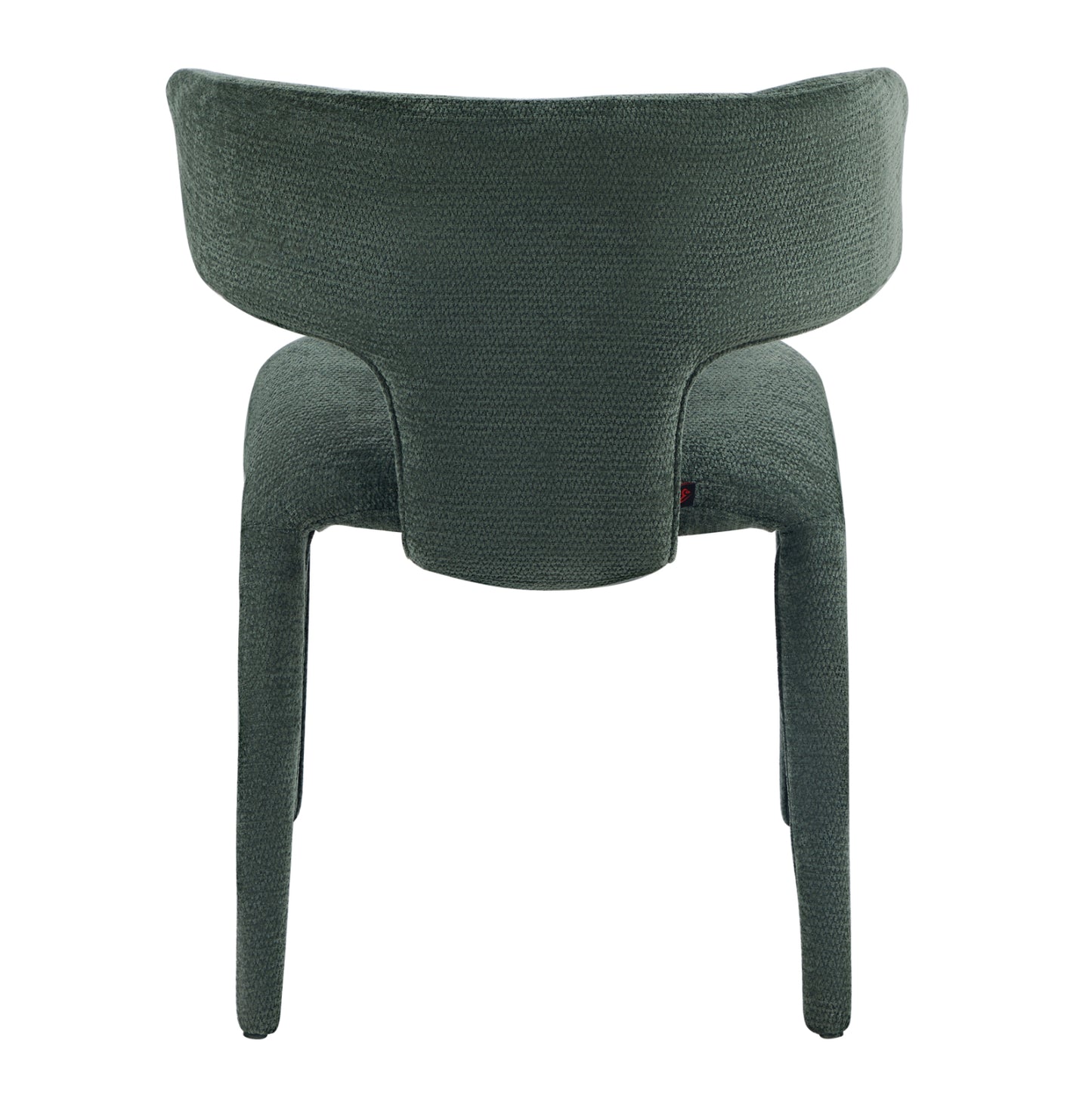 DINING ARMCHAIR BIEN HM18361.04 GREEN FABRIC 49.5x55.5x76Hcm.