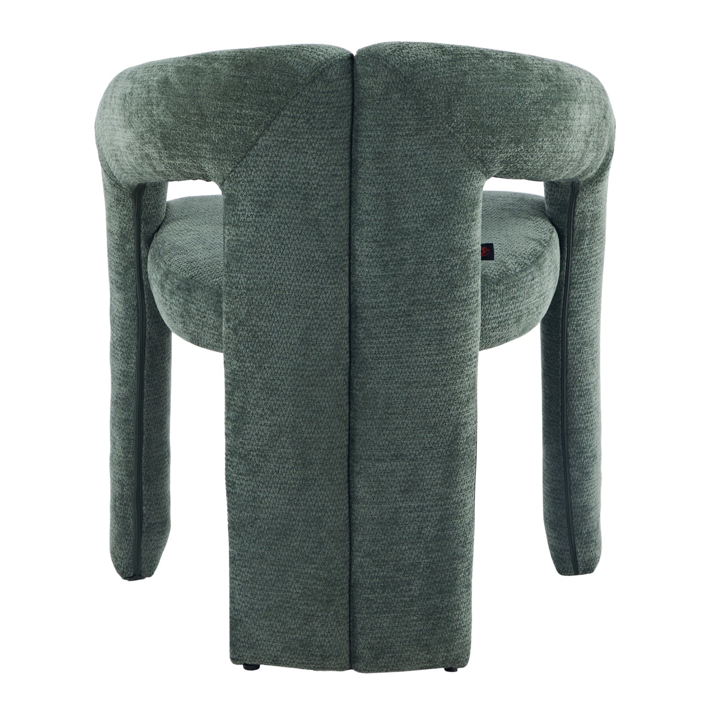 DINING CHAIR HM18362.04 GREEN LINEN FABRIC 64x50x76.5Hcm.