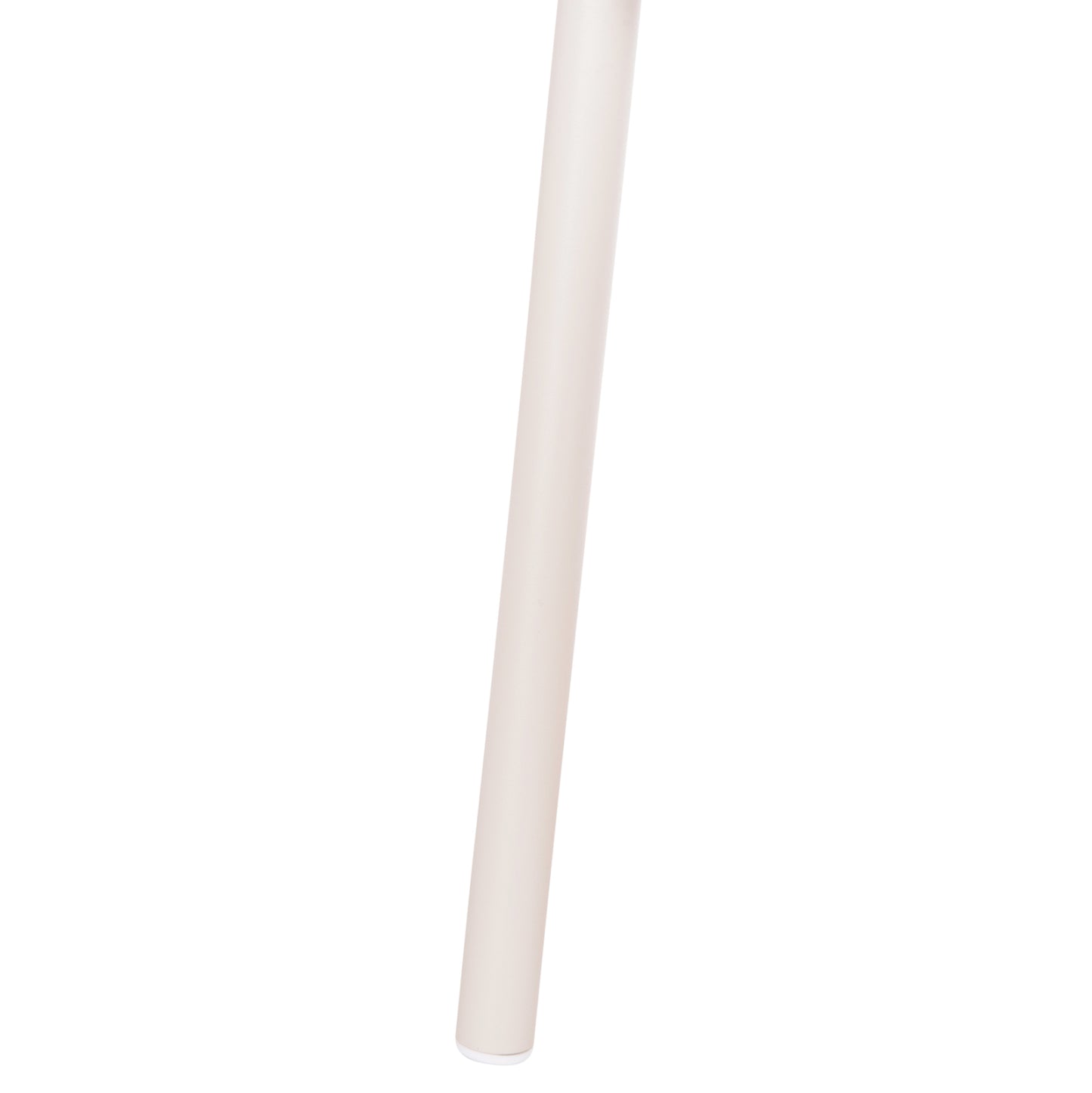 DINING CHAIR SHANKS HM6207.02 CREAM WHITE ALUMINUM & BEIGE OLEFIN FABRIC 63x60.5x75-77Hcm.