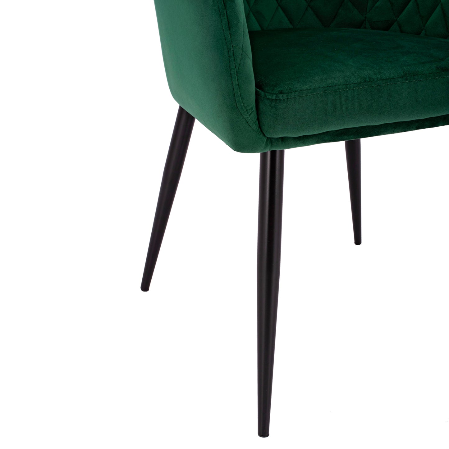Armchair Charles HM8522.03 with cyppress green velvet 52x60x89 cm.