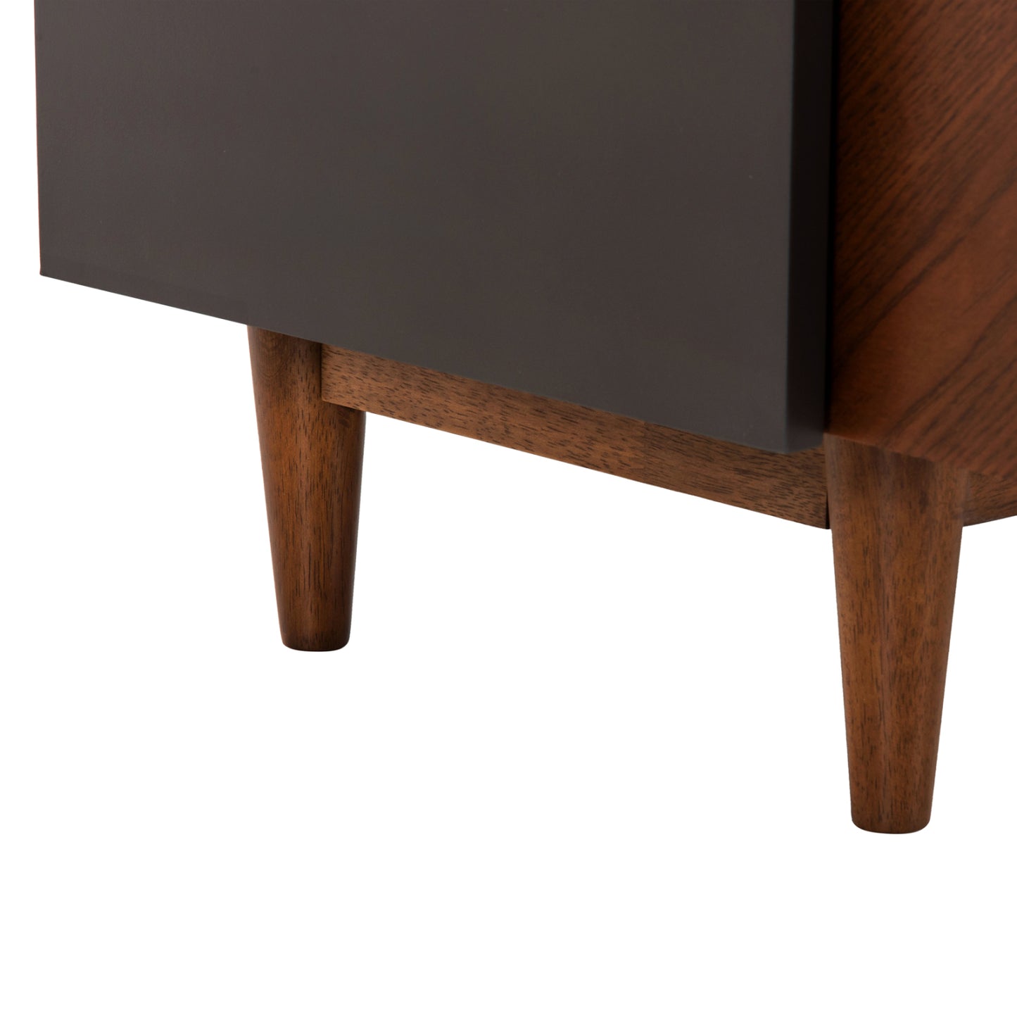 SET 2PCS SIDEBOARD & TV STAND BEEN HM21344 MDF WITH WALNUT WOOD VENEER