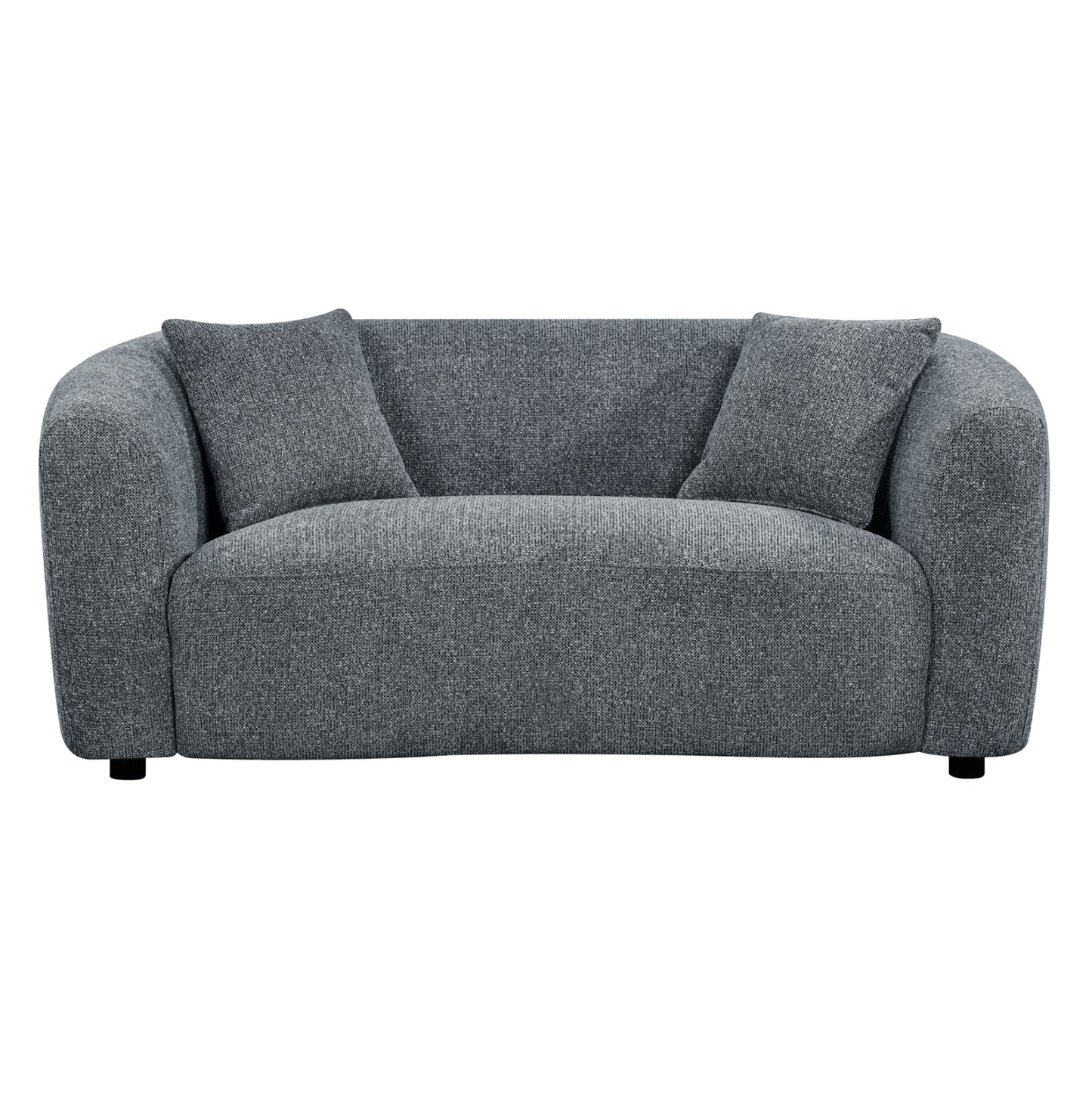 SOFA SET 2PCS NORD HM10811.01 GREY FABRIC