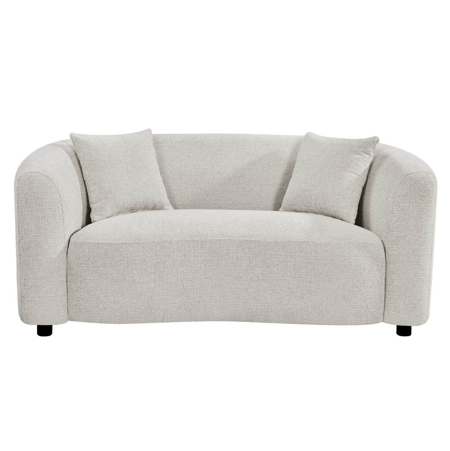 SOFA SET 2PCS NORD HM10811.02 LIGHT BEIGE FABRIC