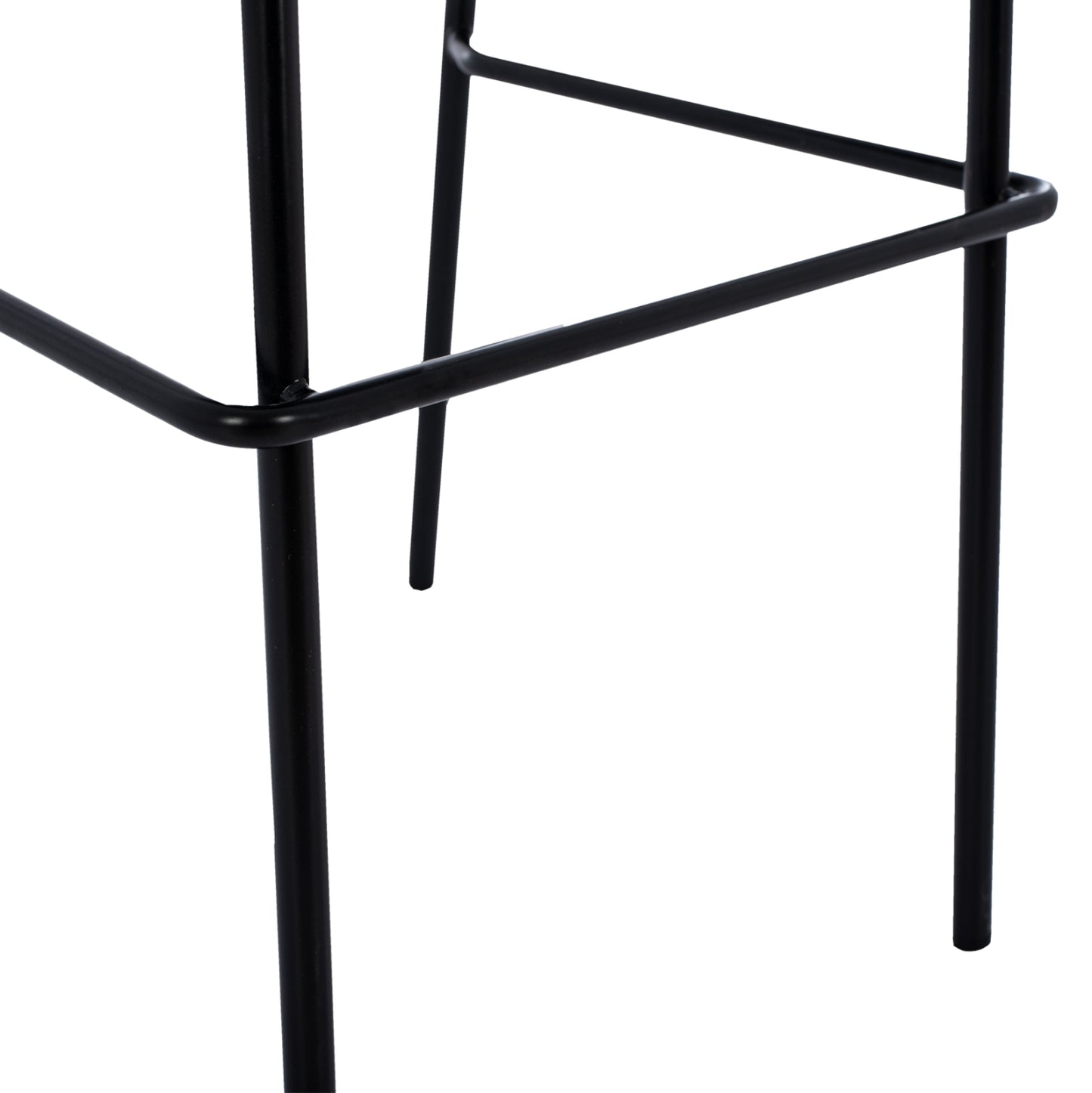 BLUE VELVET STOOL AND METAL FRAME HM8579.18 56,5x47x106 cm.
