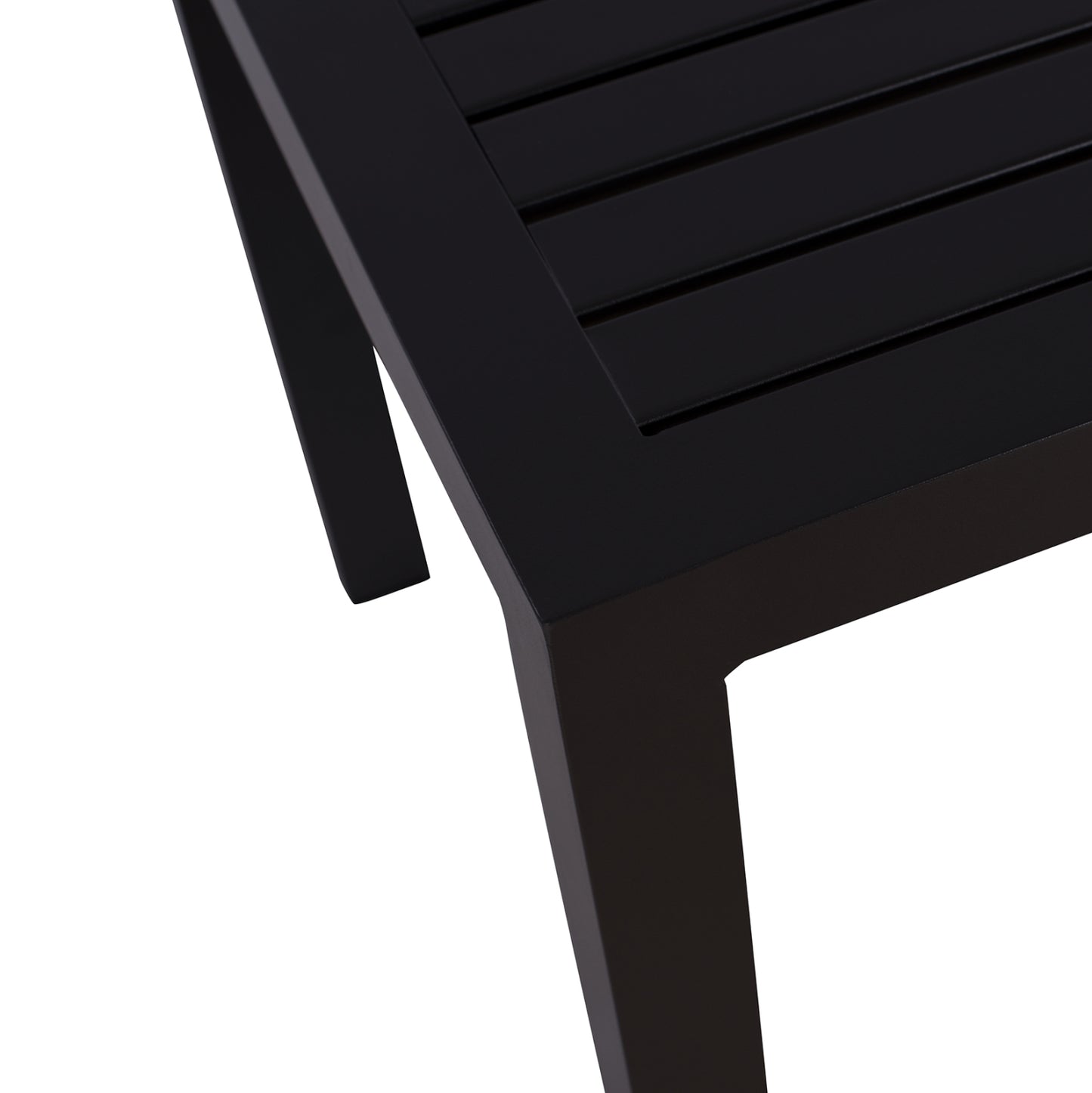 Aluminum Coffee Table QIANA HM5402.02 Grey 45x45x45,5Ηcm