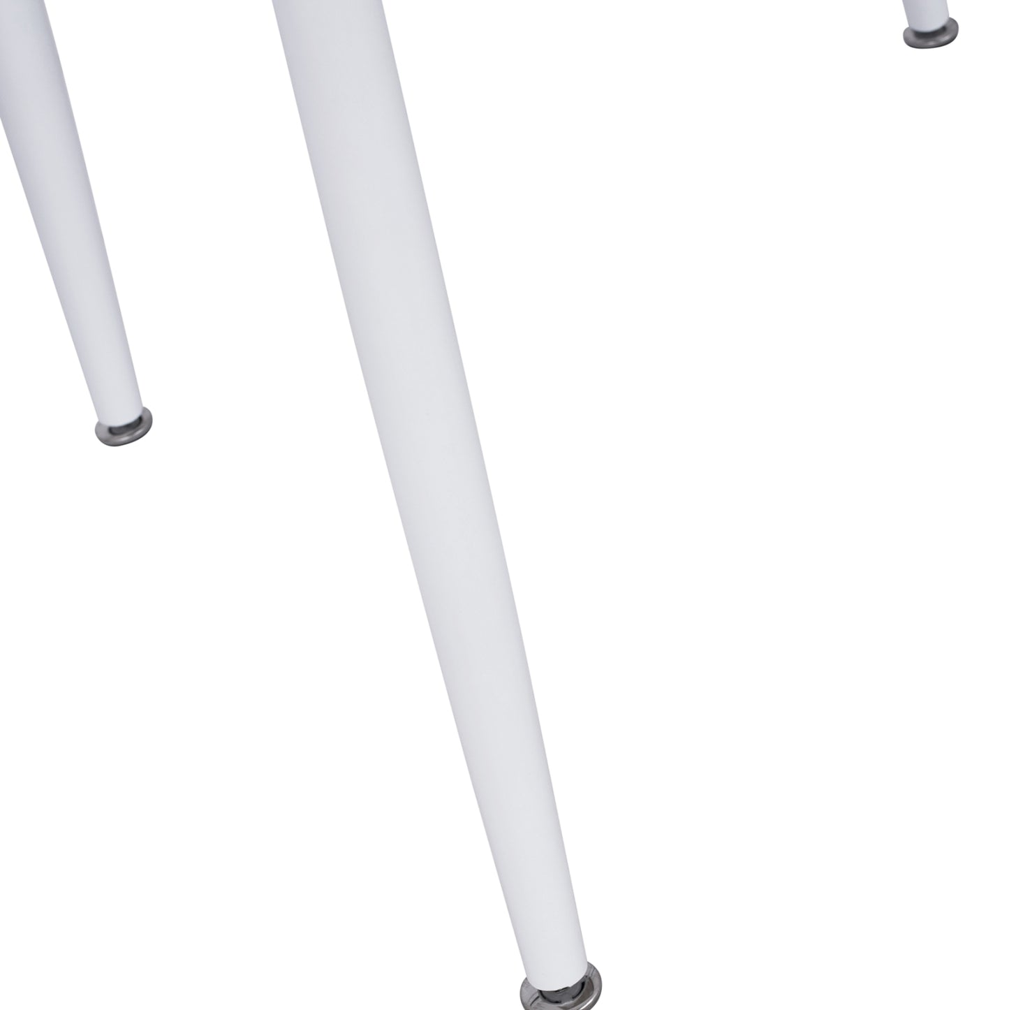 Dining Table PALOMA HM8335.02, 70x70x76.5, sonoma, white legs