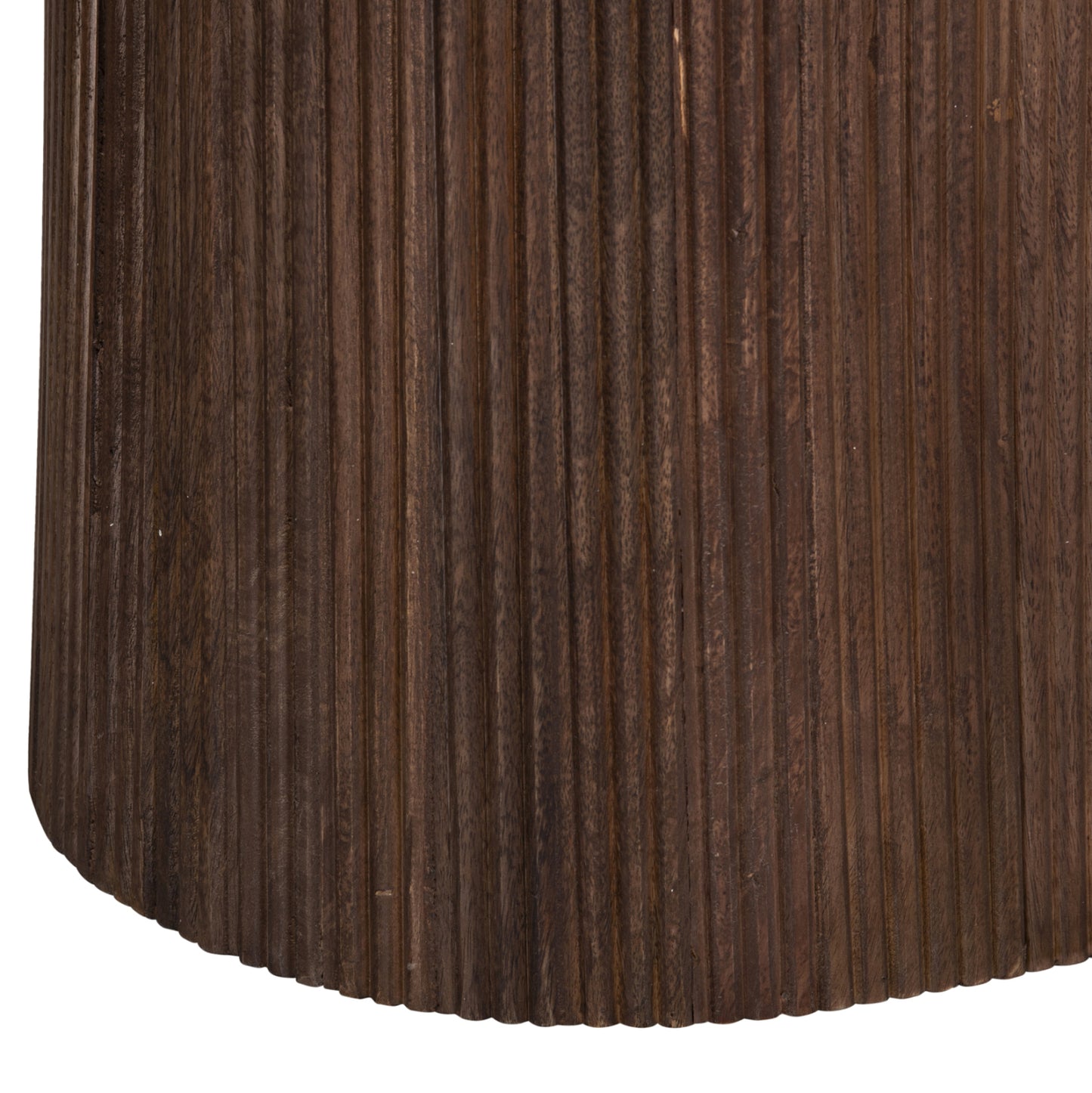DINING TABLE OVAL PURGER HM9715 SOLID MANGO WOOD-WHITE MARBLE 180x89x76Hcm.