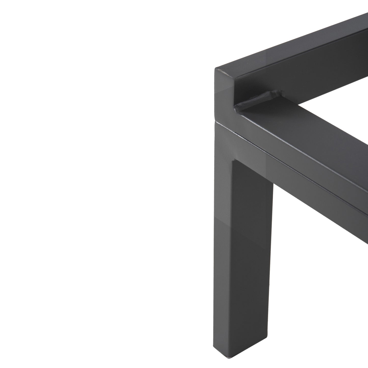 ALUMINUM SUNBED THATCHER HM5983.03 ANTHRACITE FRAME & TEXTILENE 196,5x64,5x92Hcm.