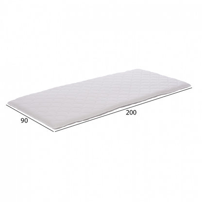 CLOUD topper, white, 90x200 cm, single size