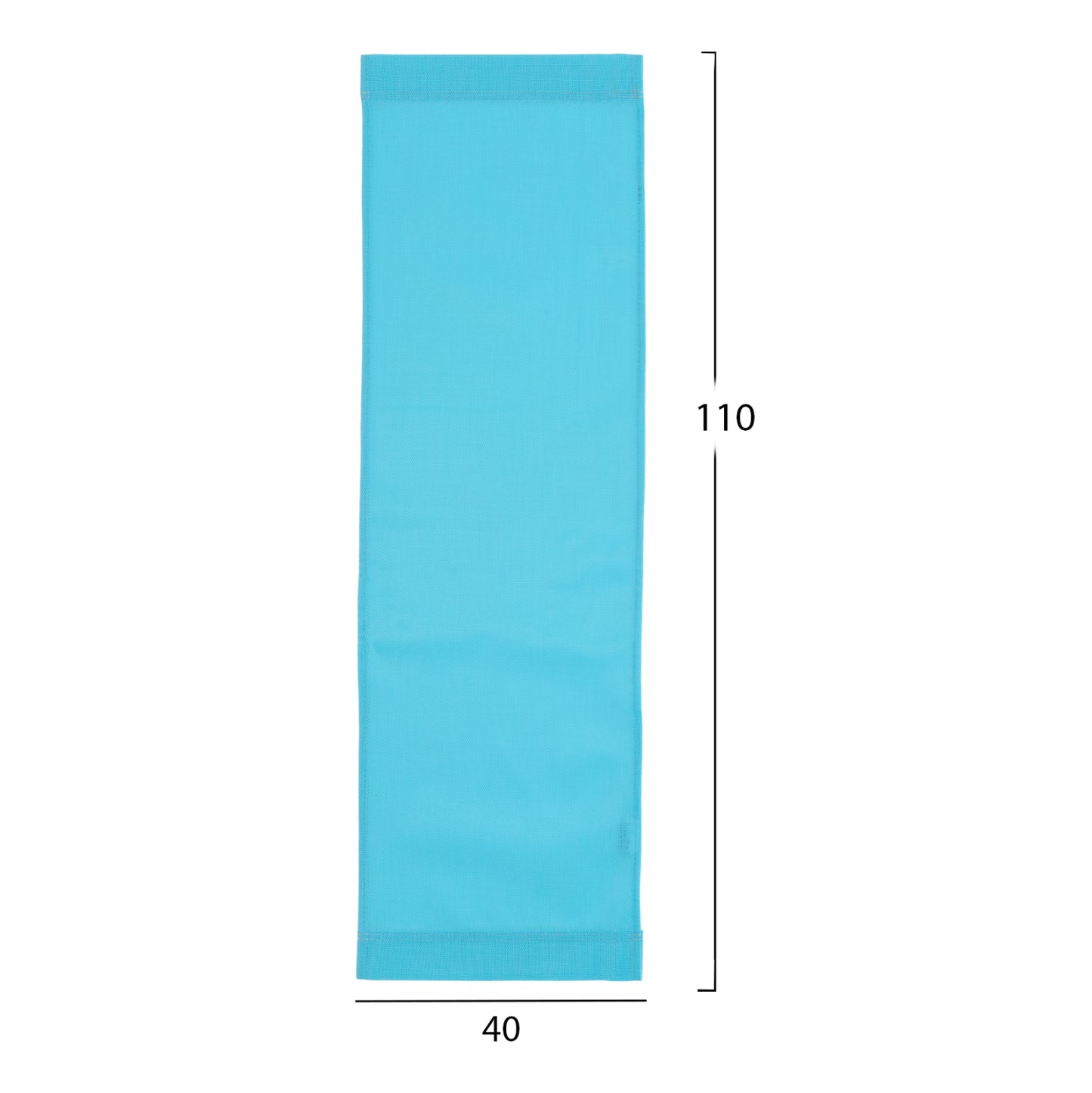 REPLACEMENT TEXTILENE 550gr/m2 2X1 FABRIC HM5805.08Τ FOR LIMNOS DAYBEDS IN SKY BLUE 110Χ40cm.