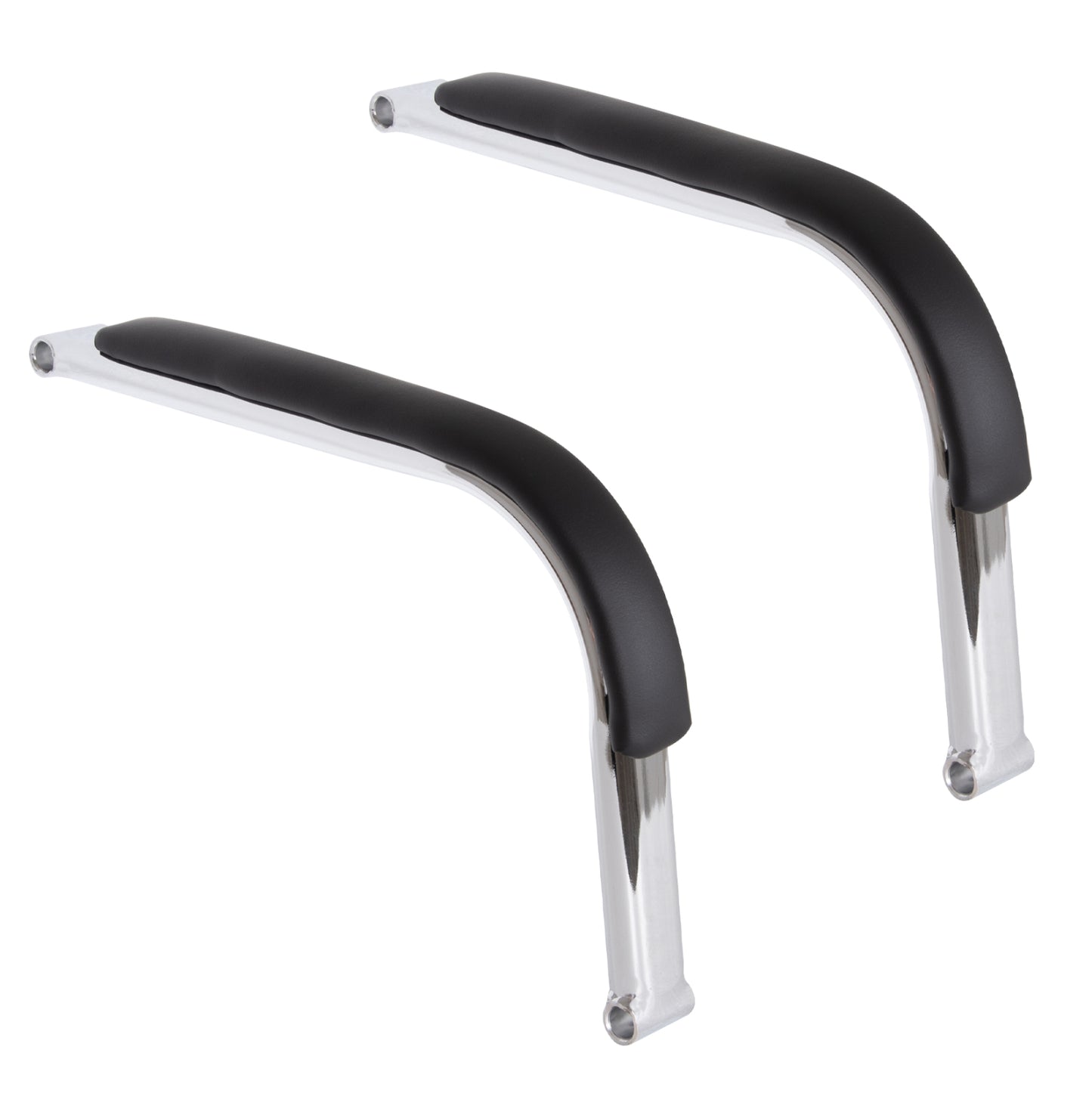 REPLACEMENT ARMS 2PCS SET FOR OFFICE CHAIR HM1106.01 CHROME-BLACK