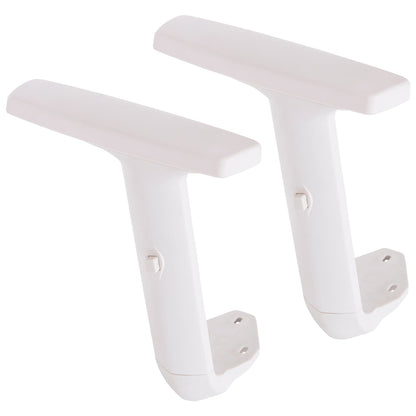 REPLACEMENT ARMS 2PCS SET FOR OFFICE CHAIR HM1195.02 WHITE PP