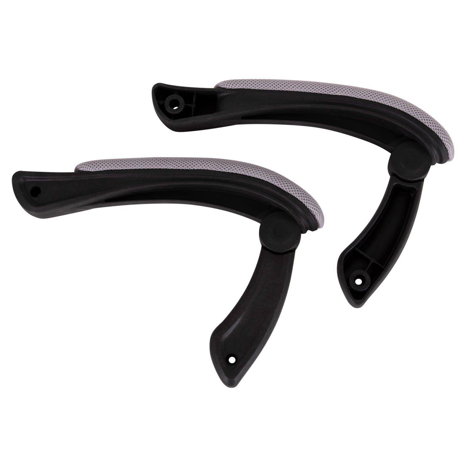 REPLACEMENT ARMS 2PCS SET FOR OFFICE CHAIR HM1196.02 BLACK/GREY