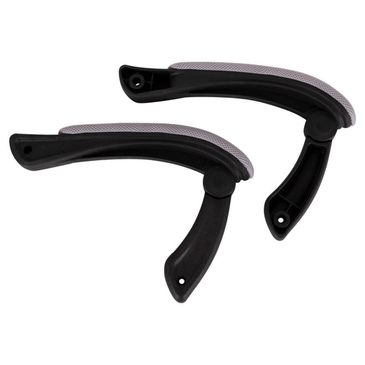 REPLACEMENT ARMS 2PCS SET FOR OFFICE CHAIR HM1196.02 BLACK/GREY