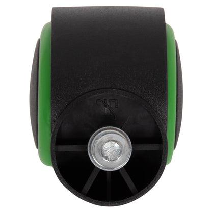 REPLACEMENT CASTOR WHEELS 5PCS SET FOR OFFICE CHAIRS HM1203.03--BLACK & GREEN