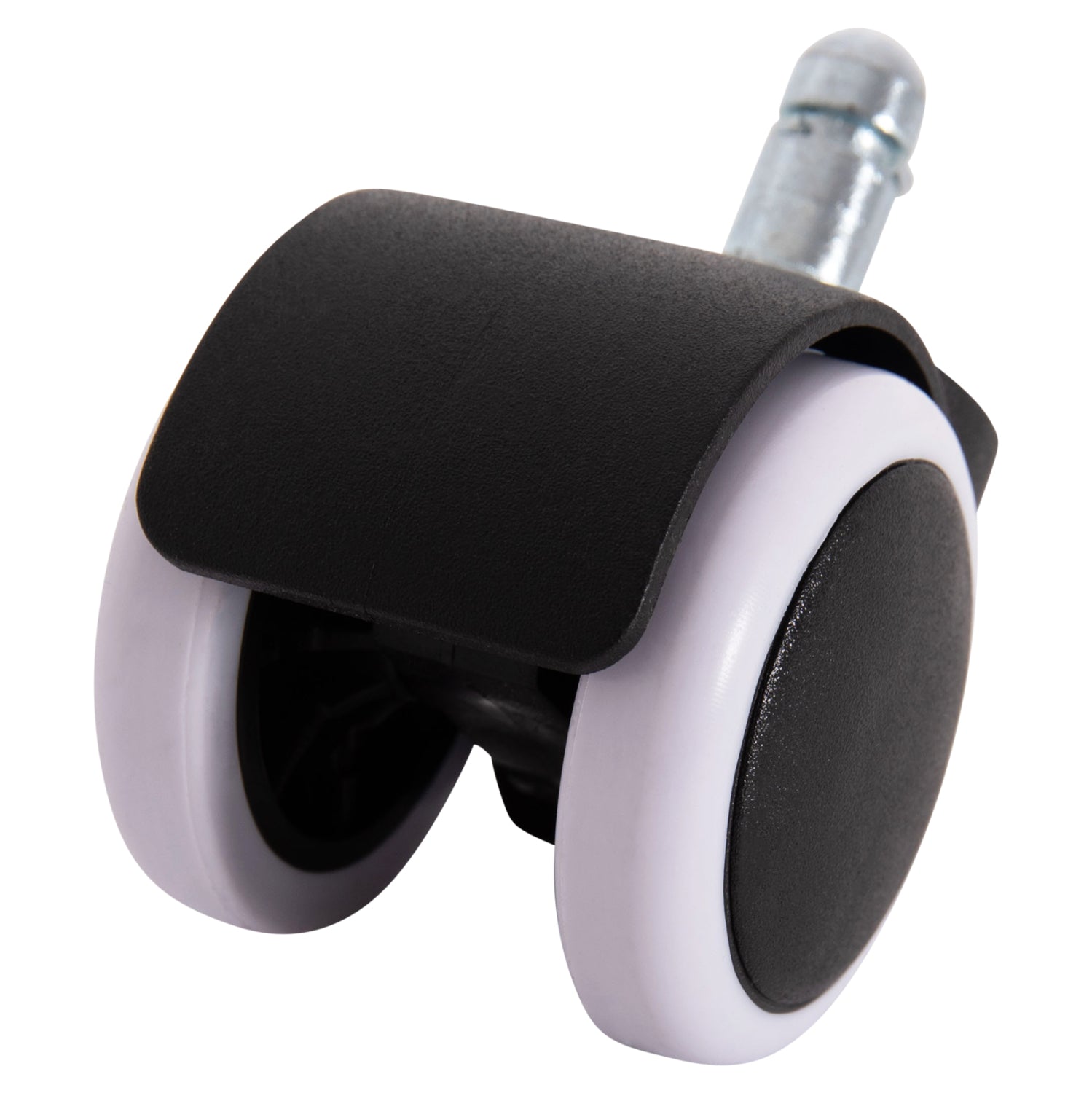 REPLACEMENT CASTOR WHEELS 5PCS SET FOR OFFICE CHAIRS HM1203--BLACK & WHITE
