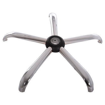 SPARE PART BASE FOR OFFICE CHAIR HM1202--CHROMED METAL  29cm SPOKE
