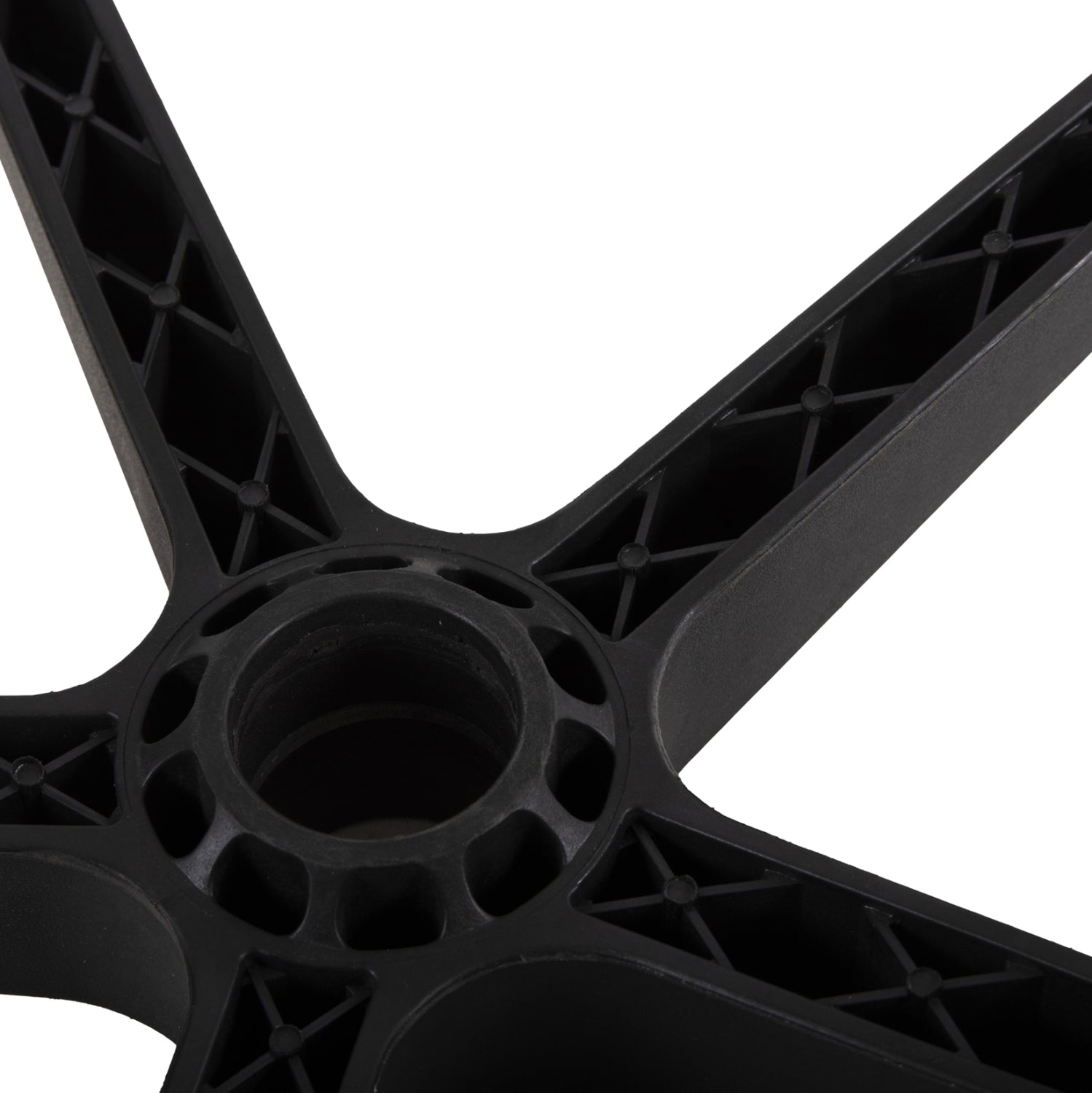 REPLACEMENT "STAR" BASE FOR OFFICE CHAIR HM1073 BLACK POLYPROPYLENE